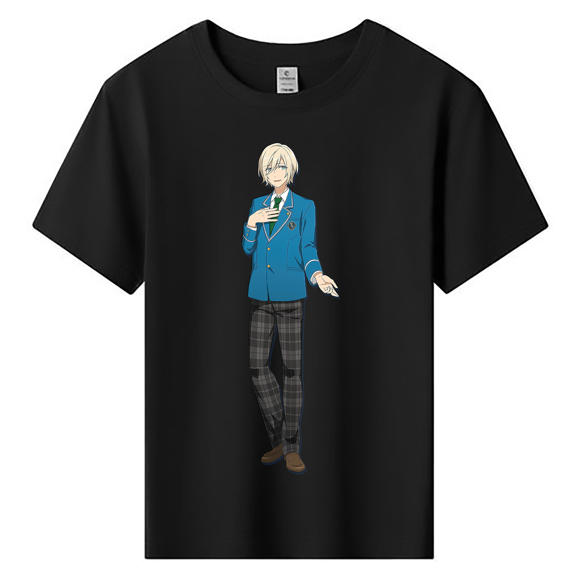 （画像用） あんさんぶるスターズ! Ensemble Stars 綿100％キッズTシャツ（フロントプリント）