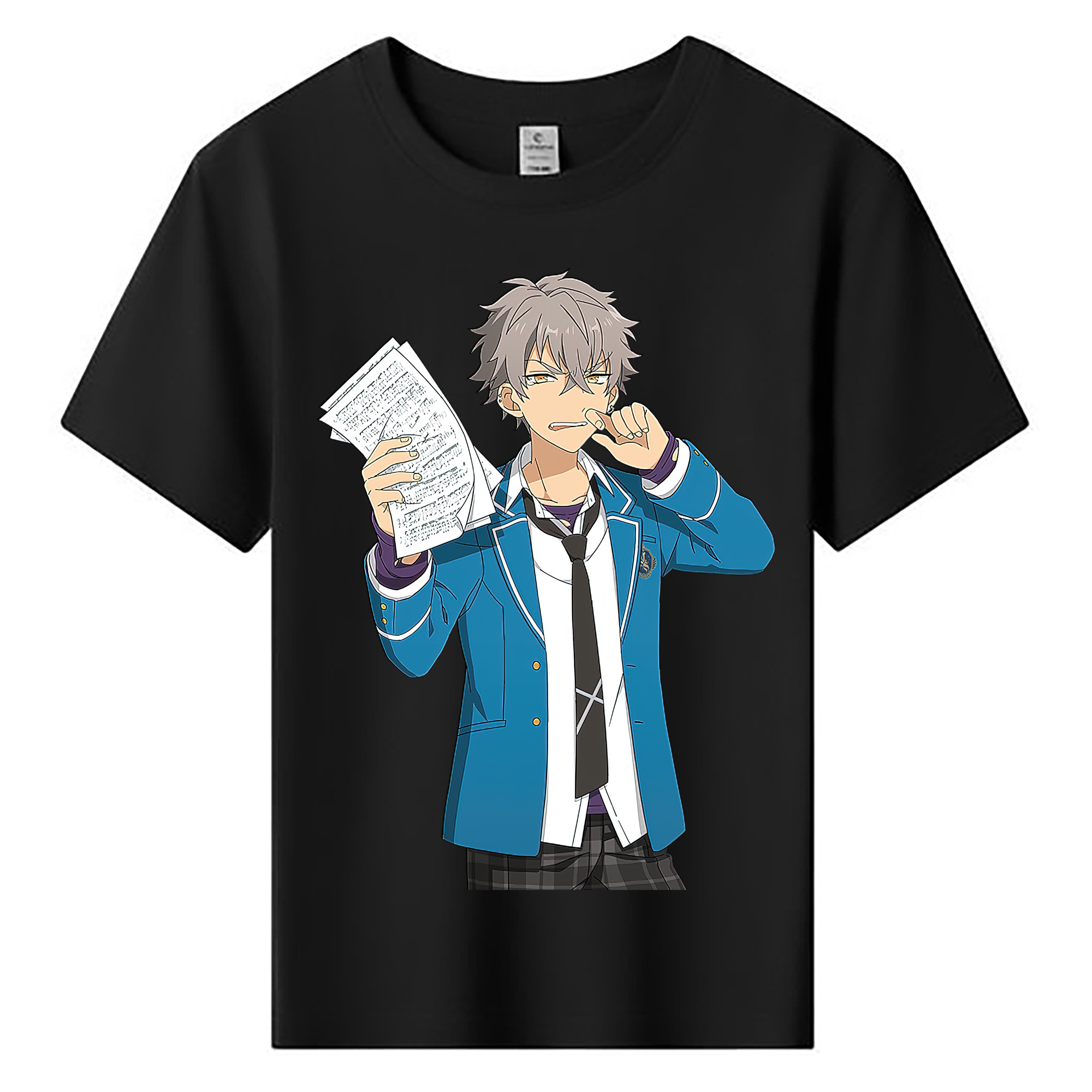 （画像用） あんさんぶるスターズ! Ensemble Stars 綿100％キッズTシャツ（フロントプリント）