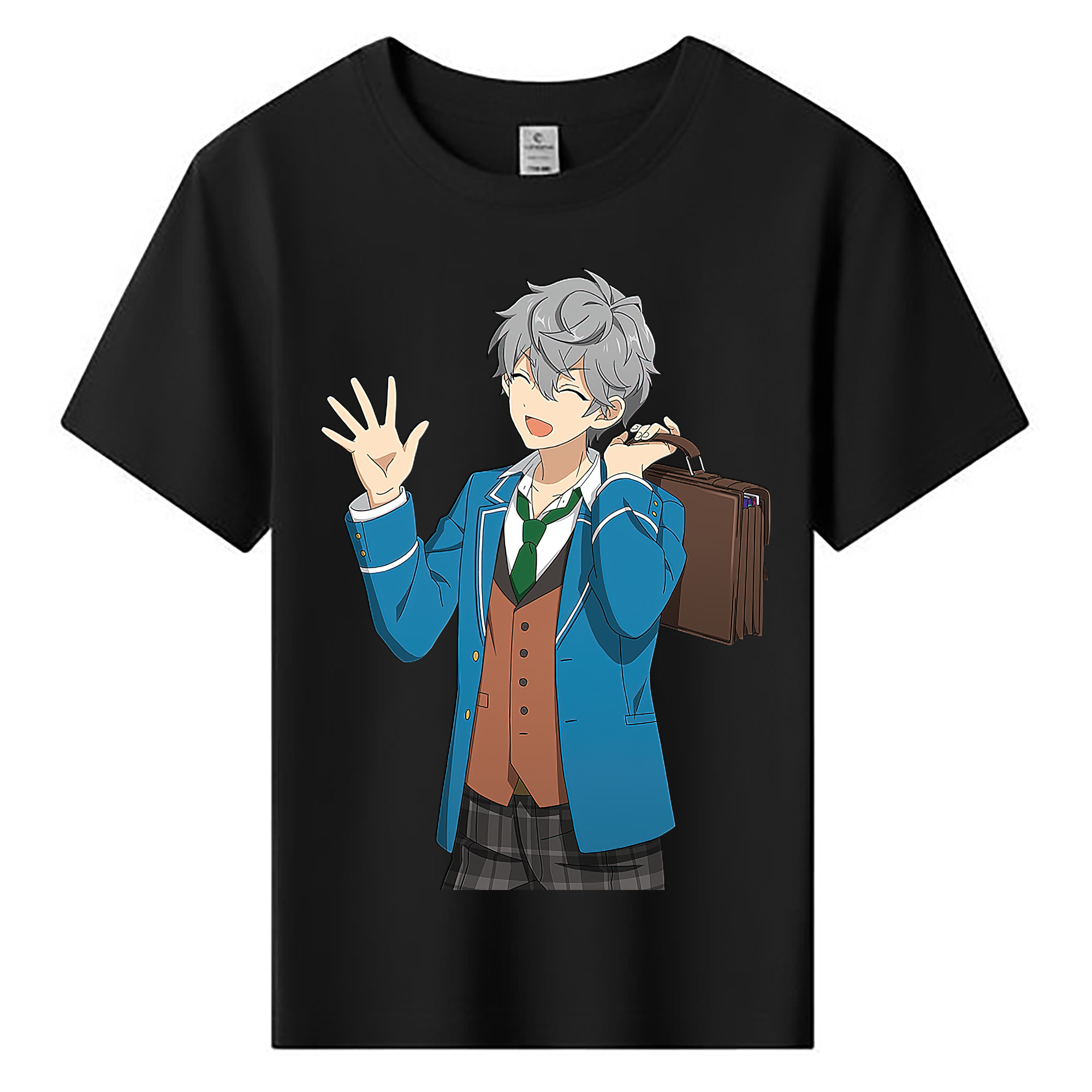 （画像用） あんさんぶるスターズ! Ensemble Stars 綿100％キッズTシャツ（フロントプリント）