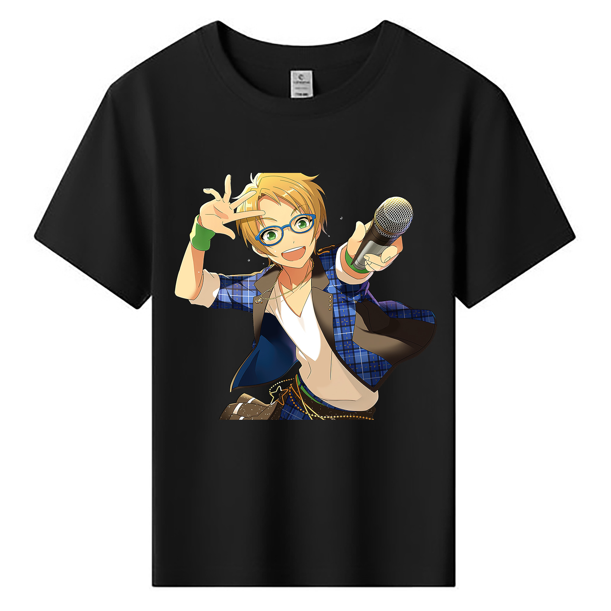 （画像用） あんさんぶるスターズ! Ensemble Stars 綿100％キッズTシャツ（フロントプリント）