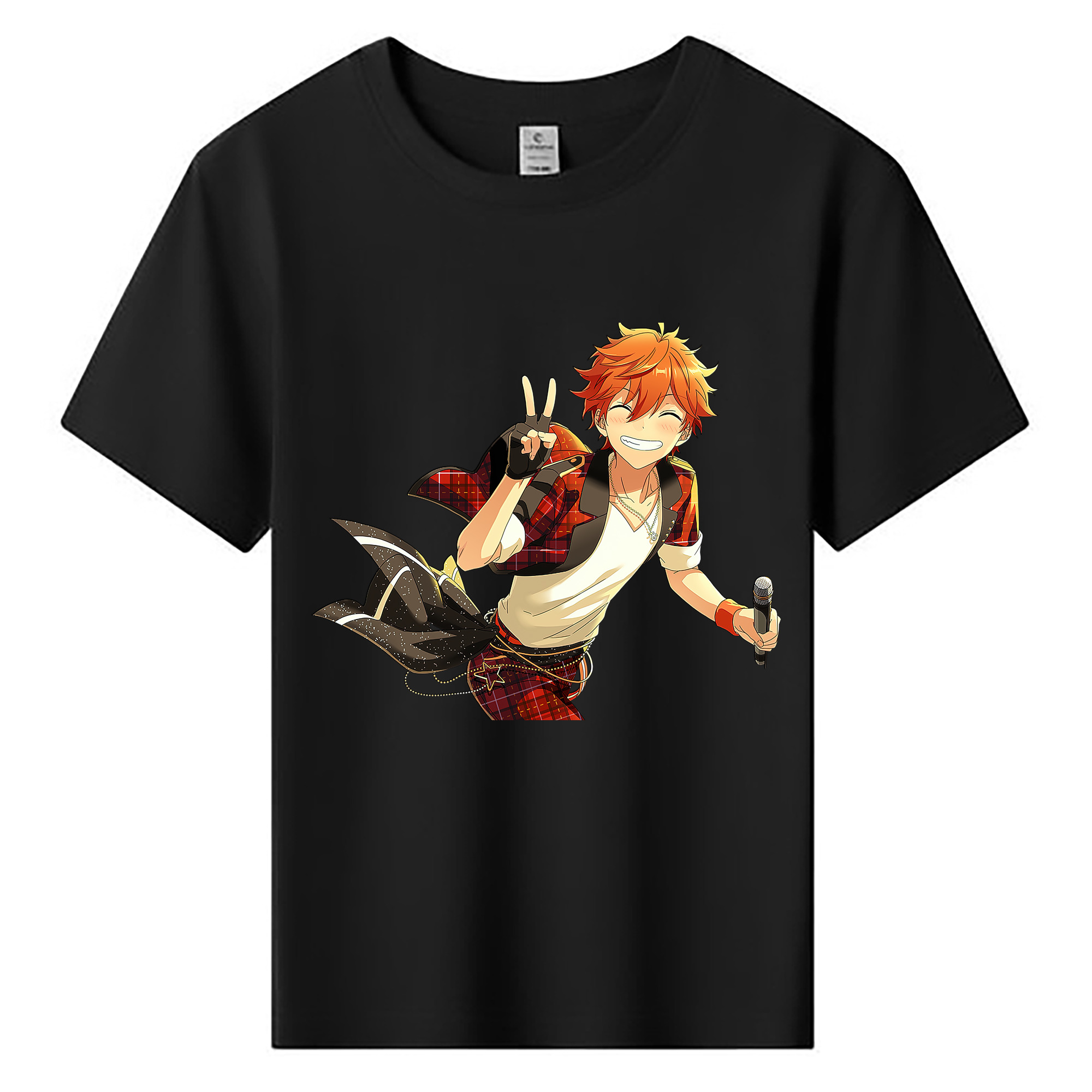 （画像用） あんさんぶるスターズ! Ensemble Stars 綿100％キッズTシャツ（フロントプリント）