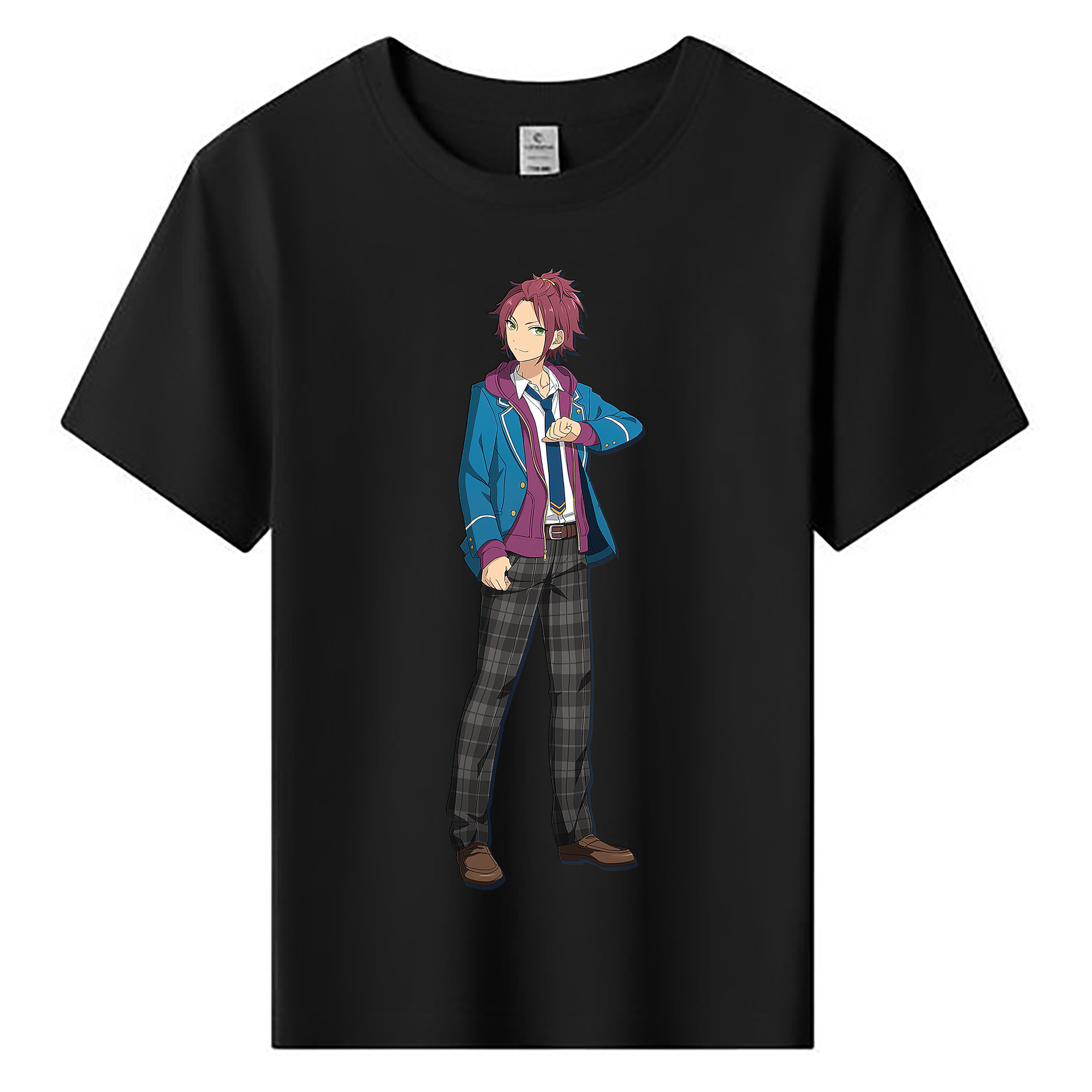 （画像用） あんさんぶるスターズ! Ensemble Stars 綿100％キッズTシャツ（フロントプリント）