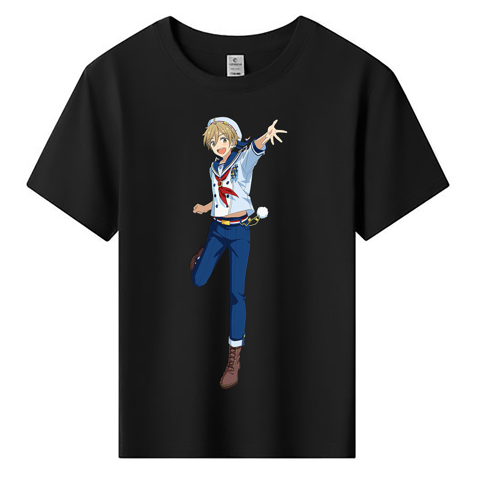 （画像用） あんさんぶるスターズ! Ensemble Stars 綿100％キッズTシャツ（フロントプリント）