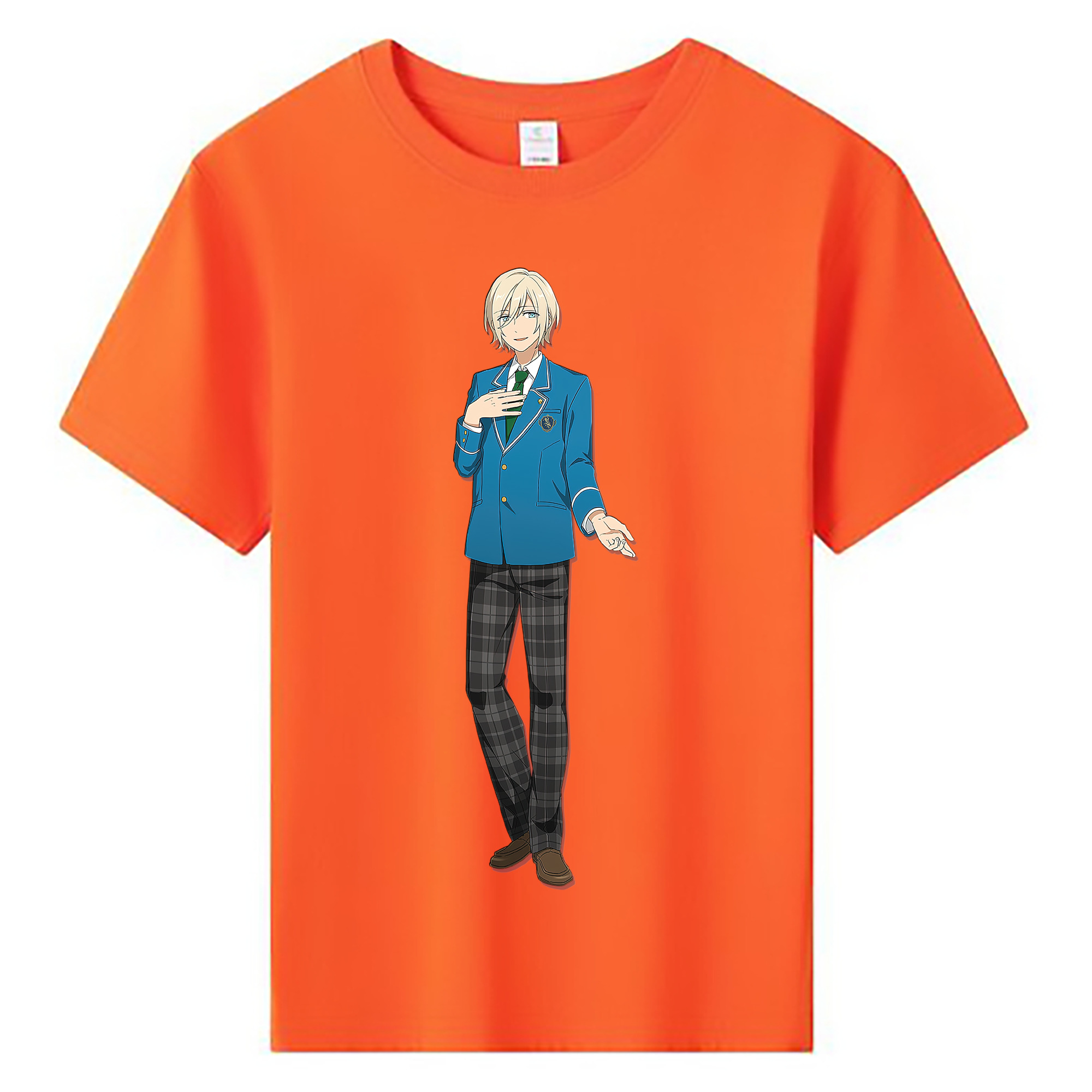 （画像用） あんさんぶるスターズ! Ensemble Stars 綿100％キッズTシャツ（フロントプリント）
