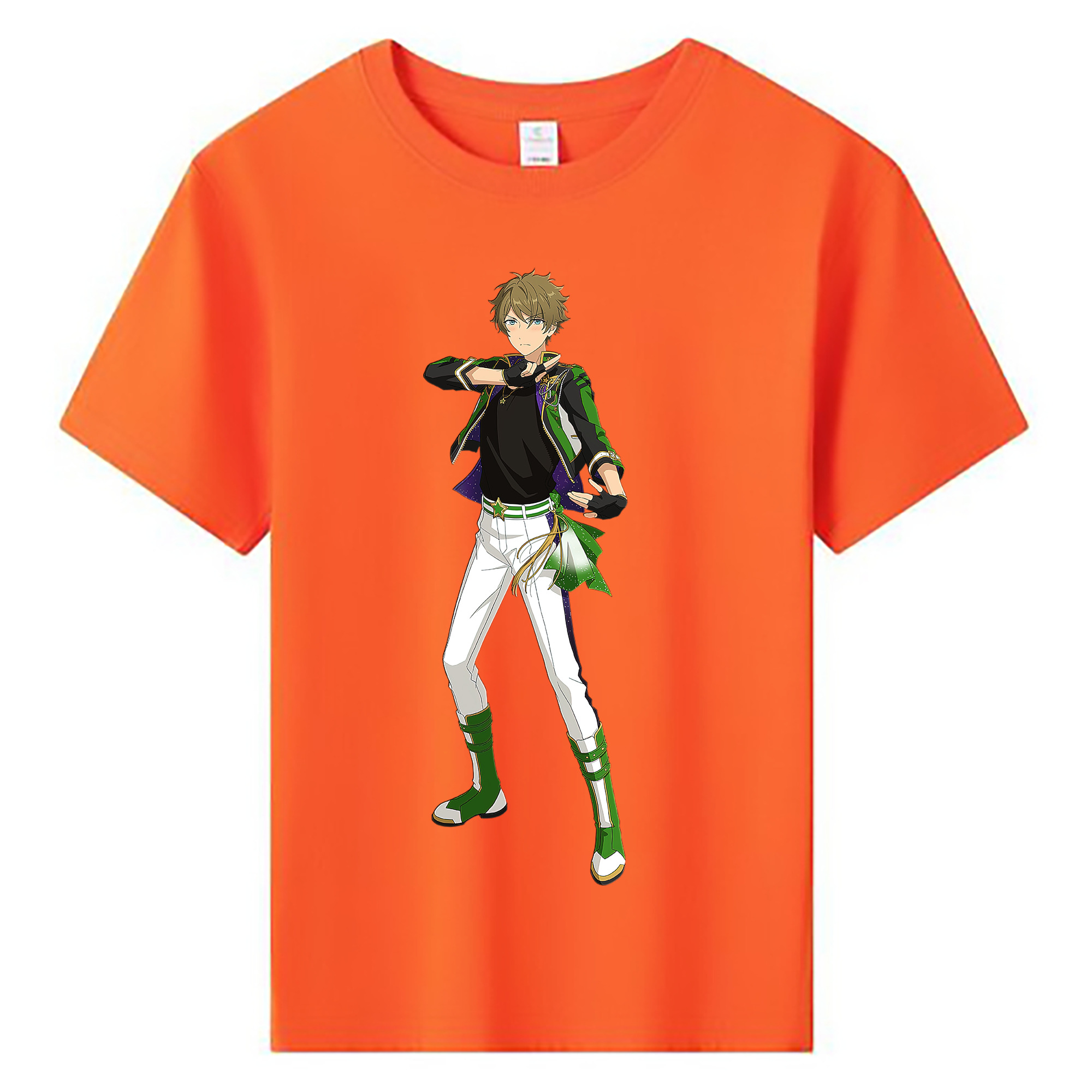 （画像用） あんさんぶるスターズ! Ensemble Stars 綿100％キッズTシャツ（フロントプリント）