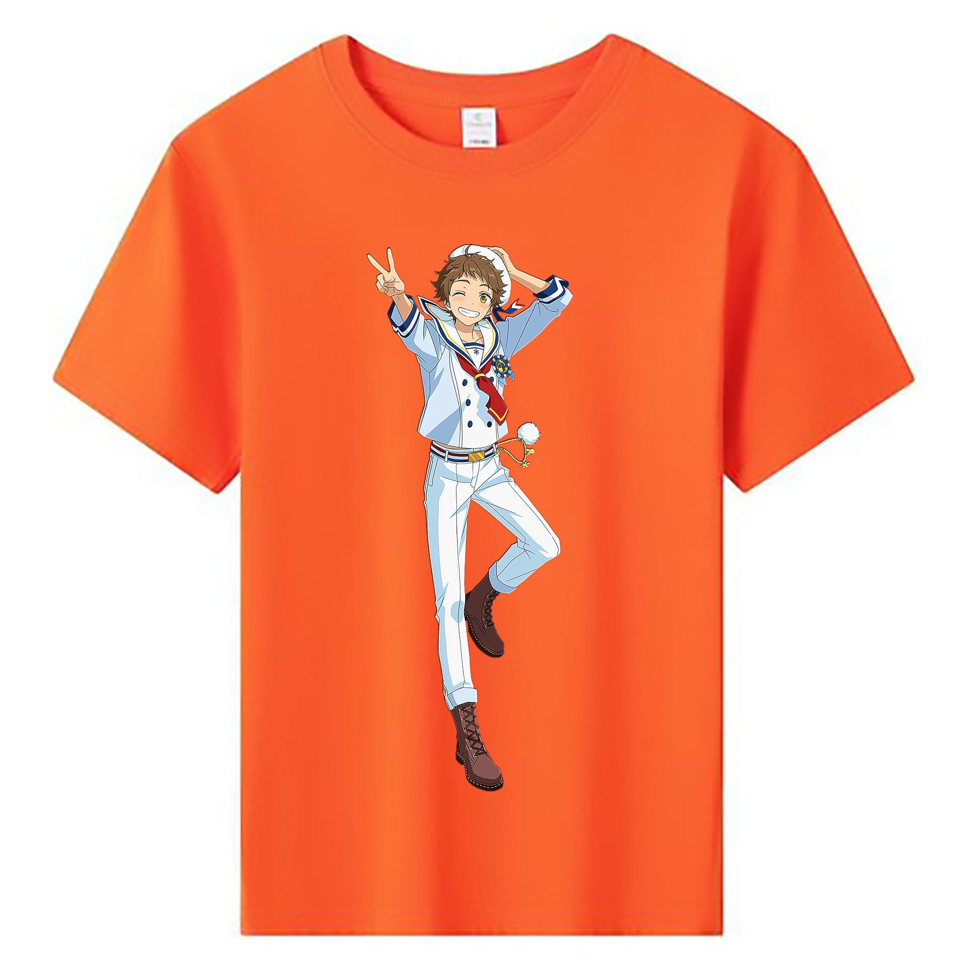 （画像用） あんさんぶるスターズ! Ensemble Stars 綿100％キッズTシャツ（フロントプリント）