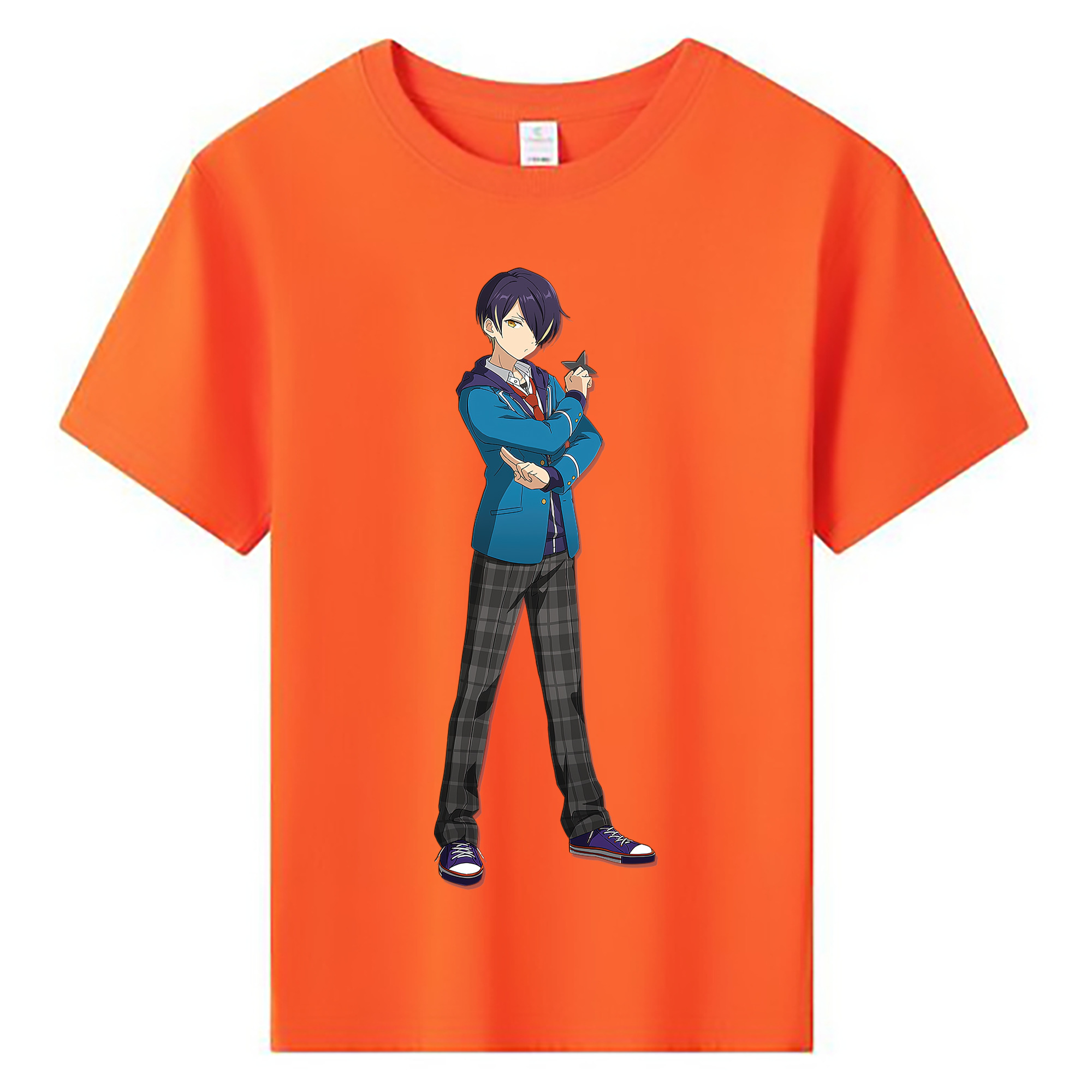 （画像用） あんさんぶるスターズ! Ensemble Stars 綿100％キッズTシャツ（フロントプリント）