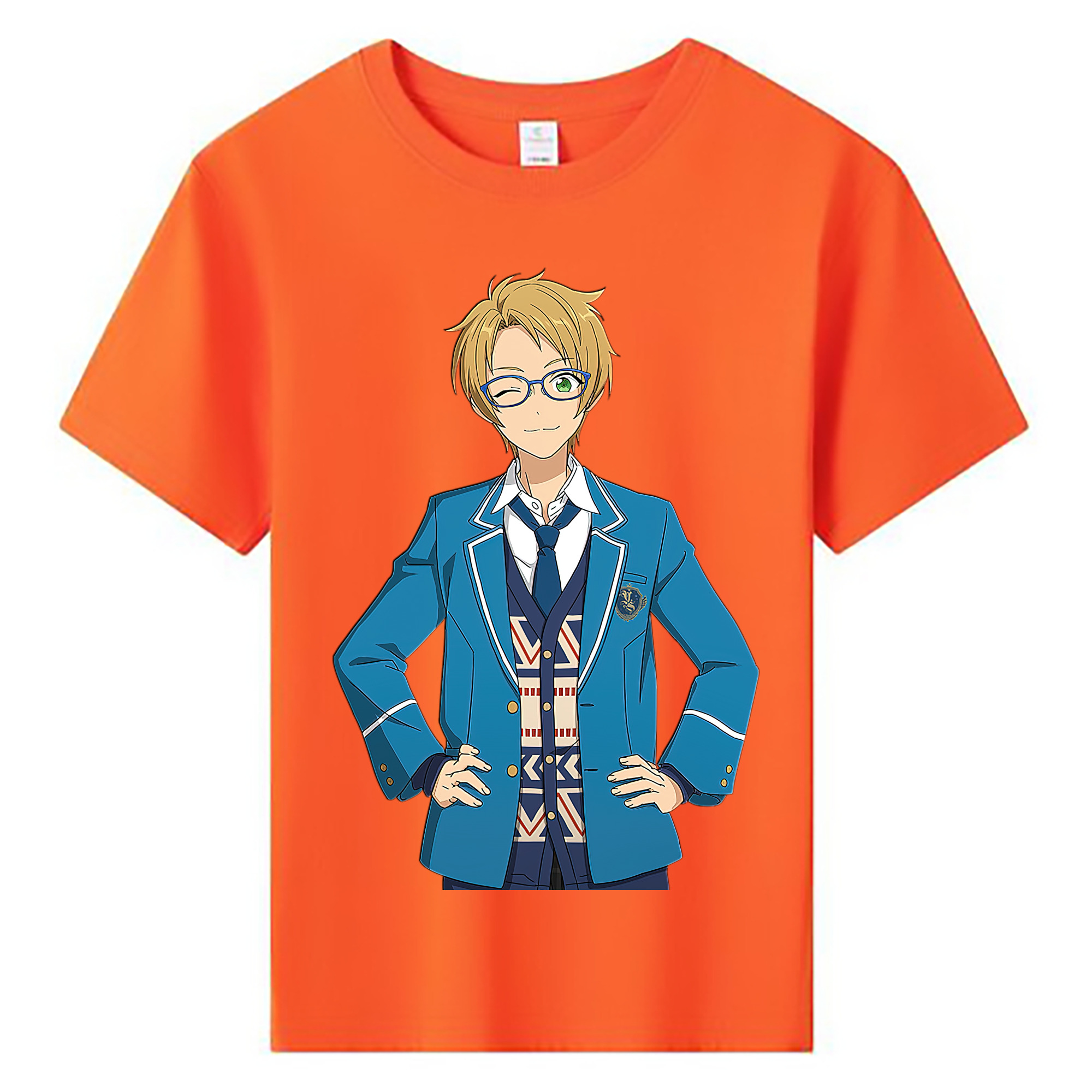 （画像用） あんさんぶるスターズ! Ensemble Stars 綿100％キッズTシャツ（フロントプリント）
