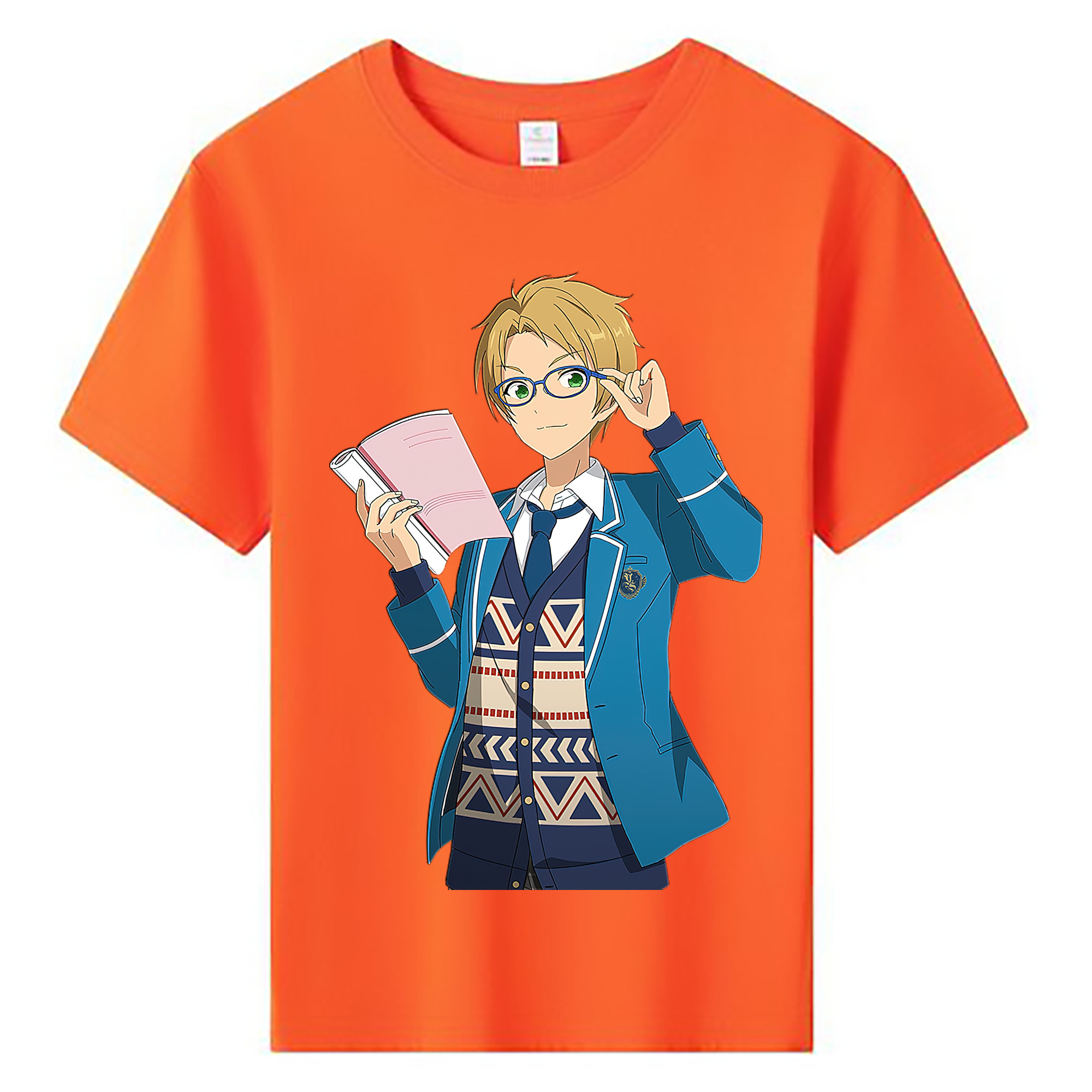 （画像用） あんさんぶるスターズ! Ensemble Stars 綿100％キッズTシャツ（フロントプリント）