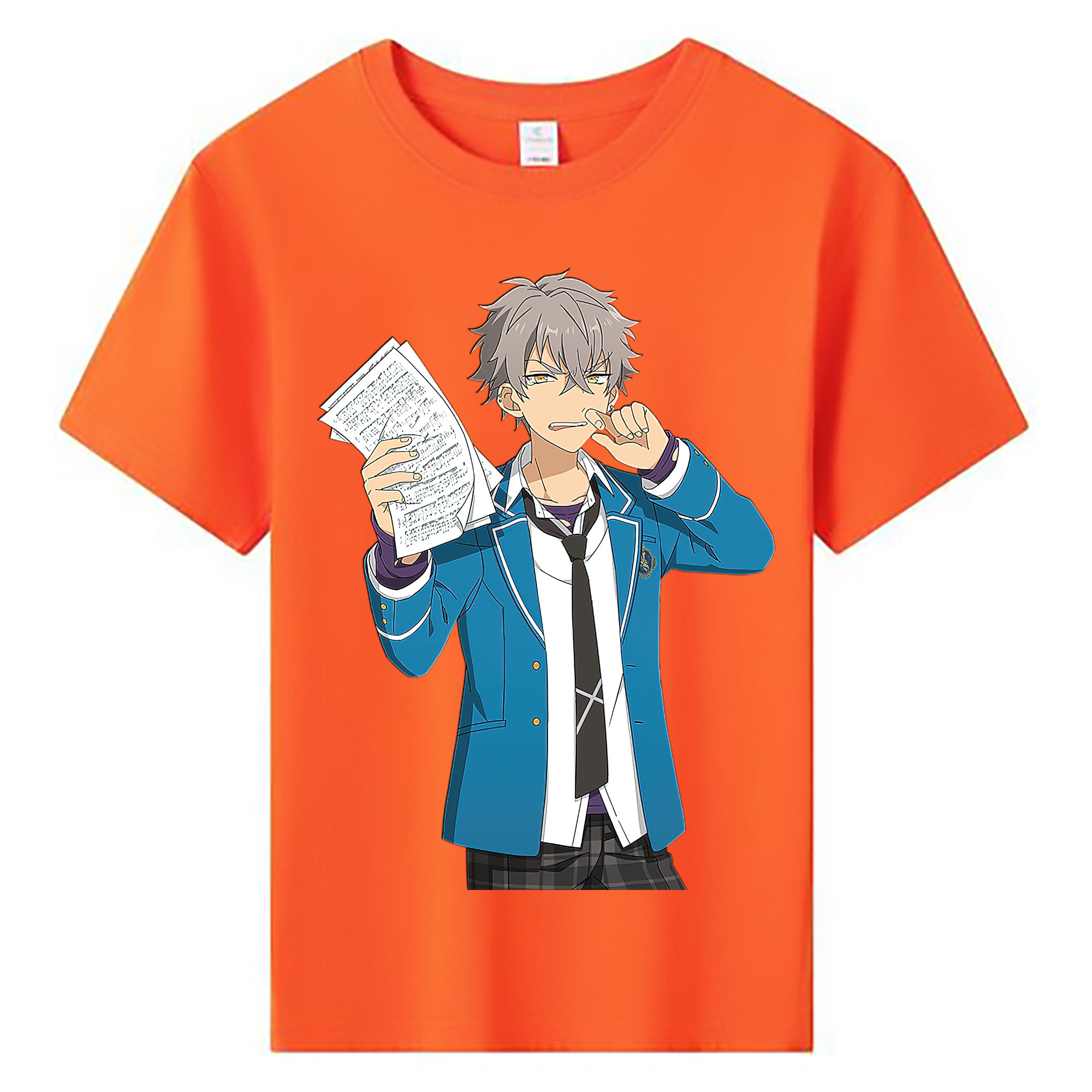 （画像用） あんさんぶるスターズ! Ensemble Stars 綿100％キッズTシャツ（フロントプリント）