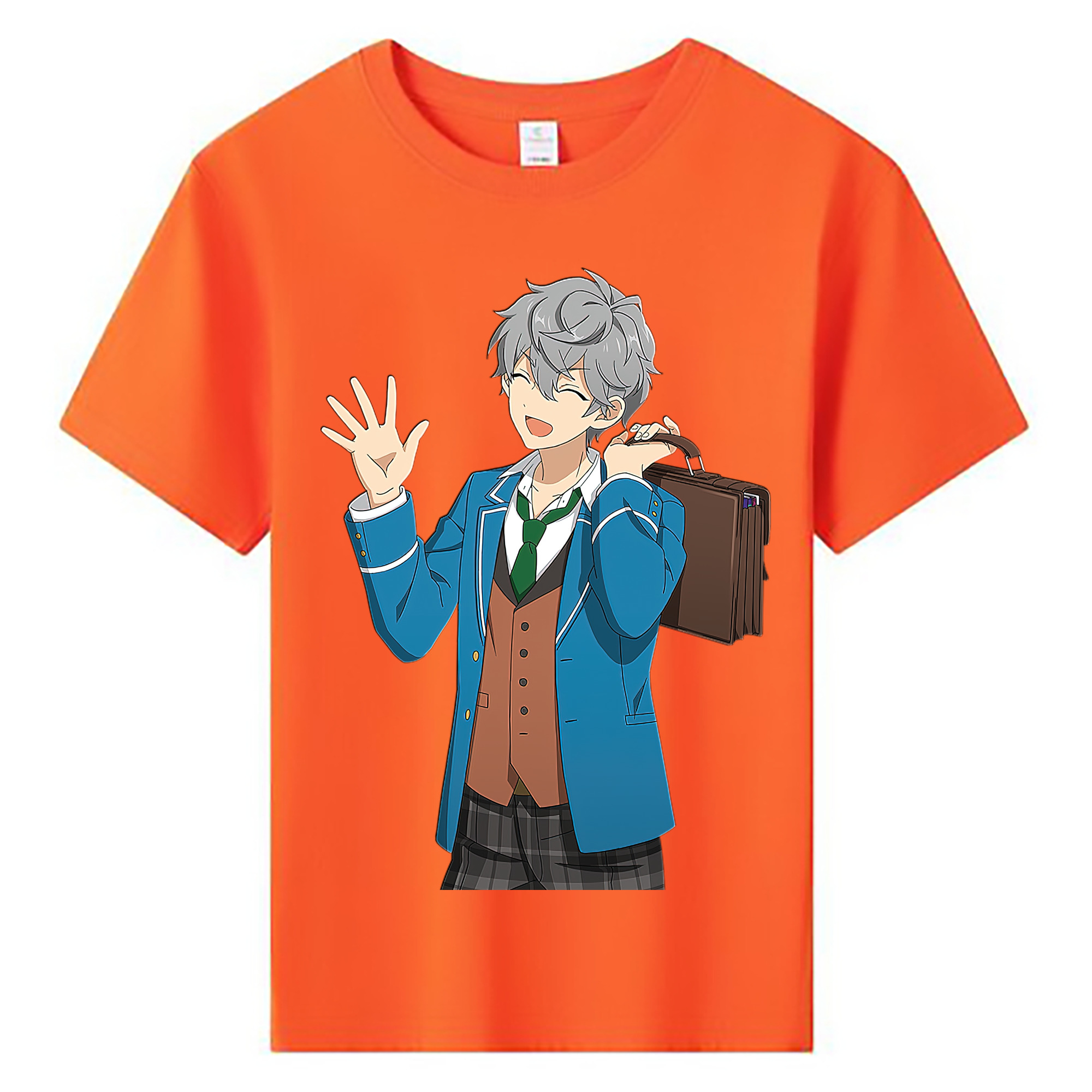 （画像用） あんさんぶるスターズ! Ensemble Stars 綿100％キッズTシャツ（フロントプリント）