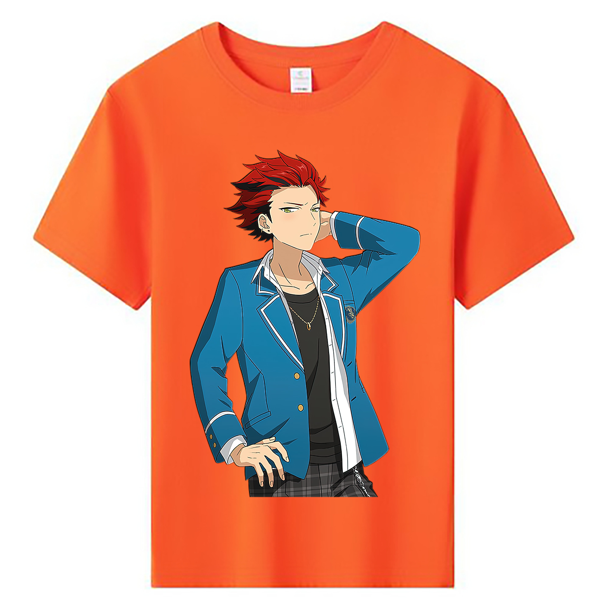（画像用） あんさんぶるスターズ! Ensemble Stars 綿100％キッズTシャツ（フロントプリント）