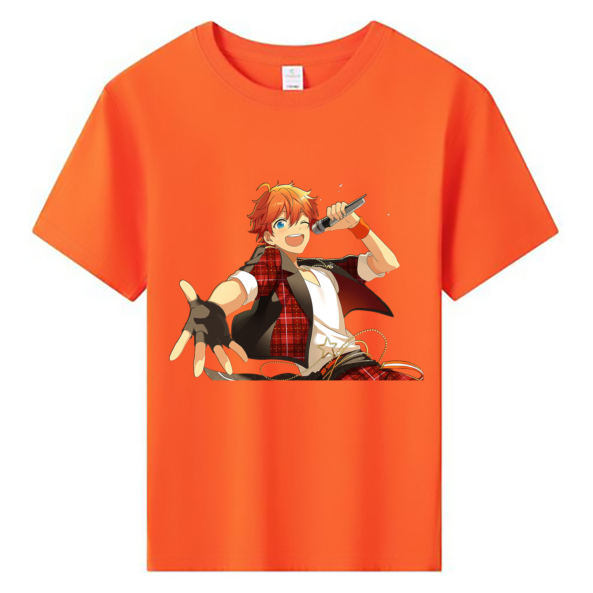 （画像用） あんさんぶるスターズ! Ensemble Stars 綿100％キッズTシャツ（フロントプリント）