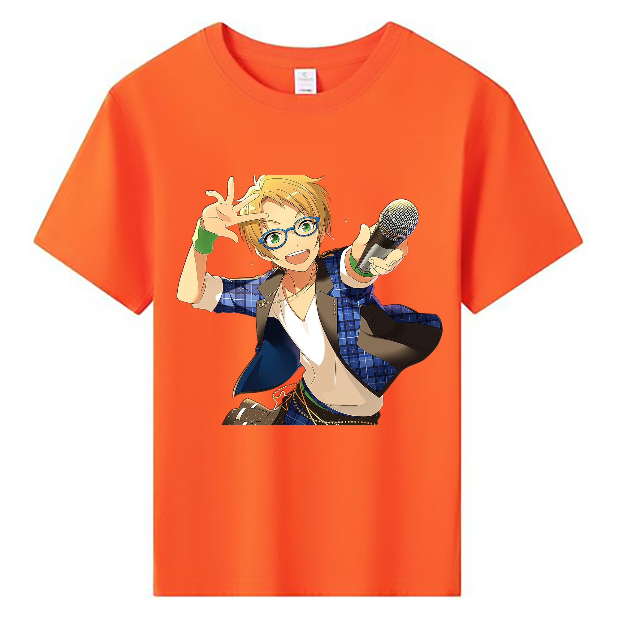 （画像用） あんさんぶるスターズ! Ensemble Stars 綿100％キッズTシャツ（フロントプリント）