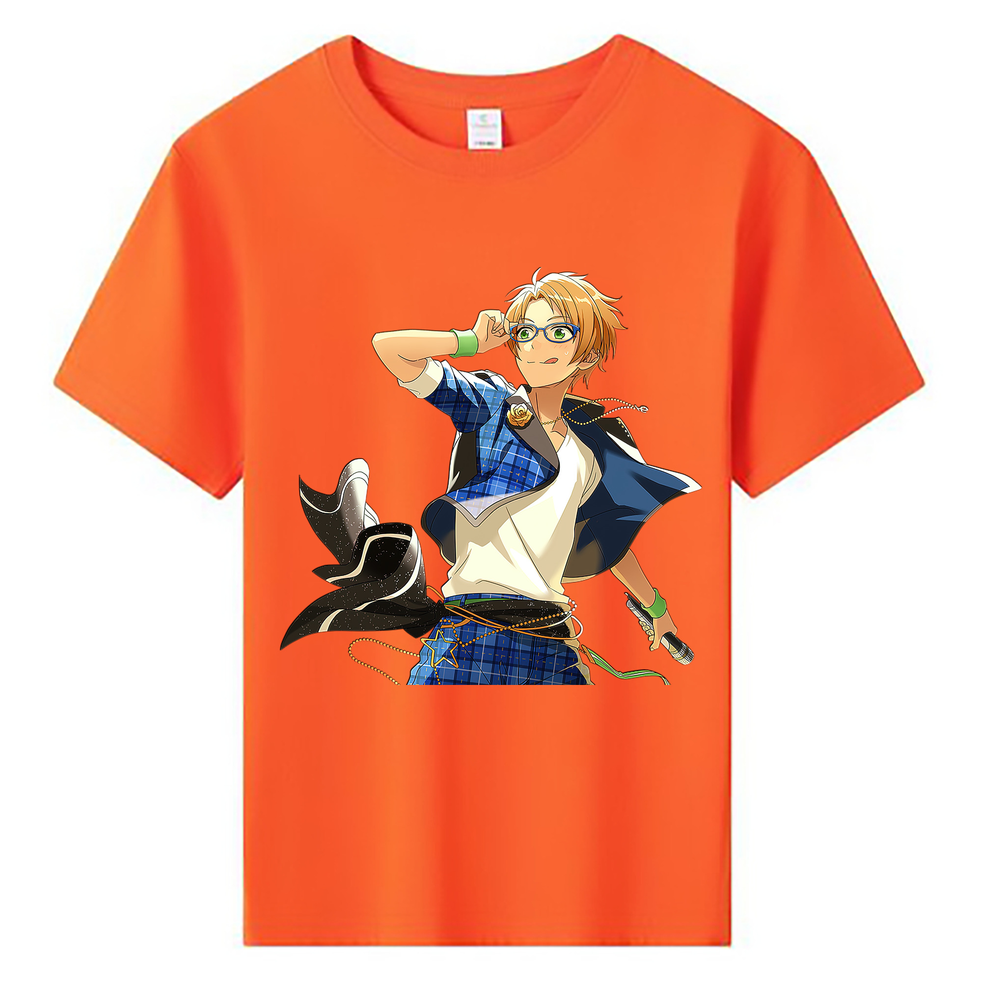 （画像用） あんさんぶるスターズ! Ensemble Stars 綿100％キッズTシャツ（フロントプリント）