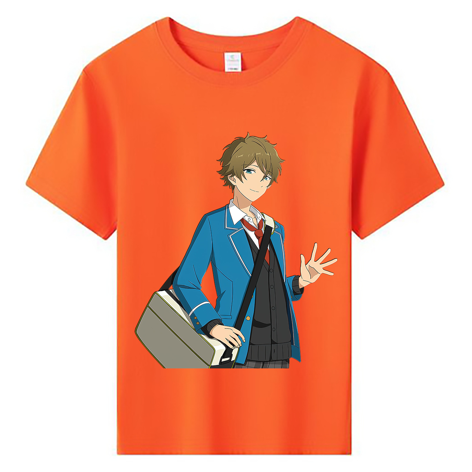 （画像用） あんさんぶるスターズ! Ensemble Stars 綿100％キッズTシャツ（フロントプリント）
