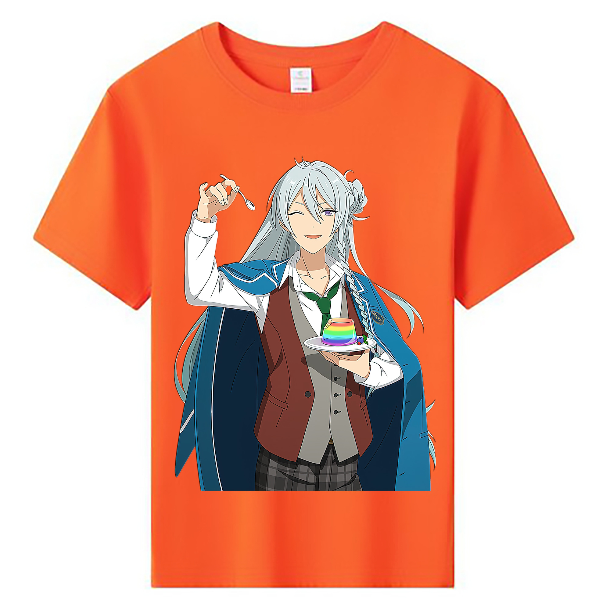 （画像用） あんさんぶるスターズ! Ensemble Stars 綿100％キッズTシャツ（フロントプリント）