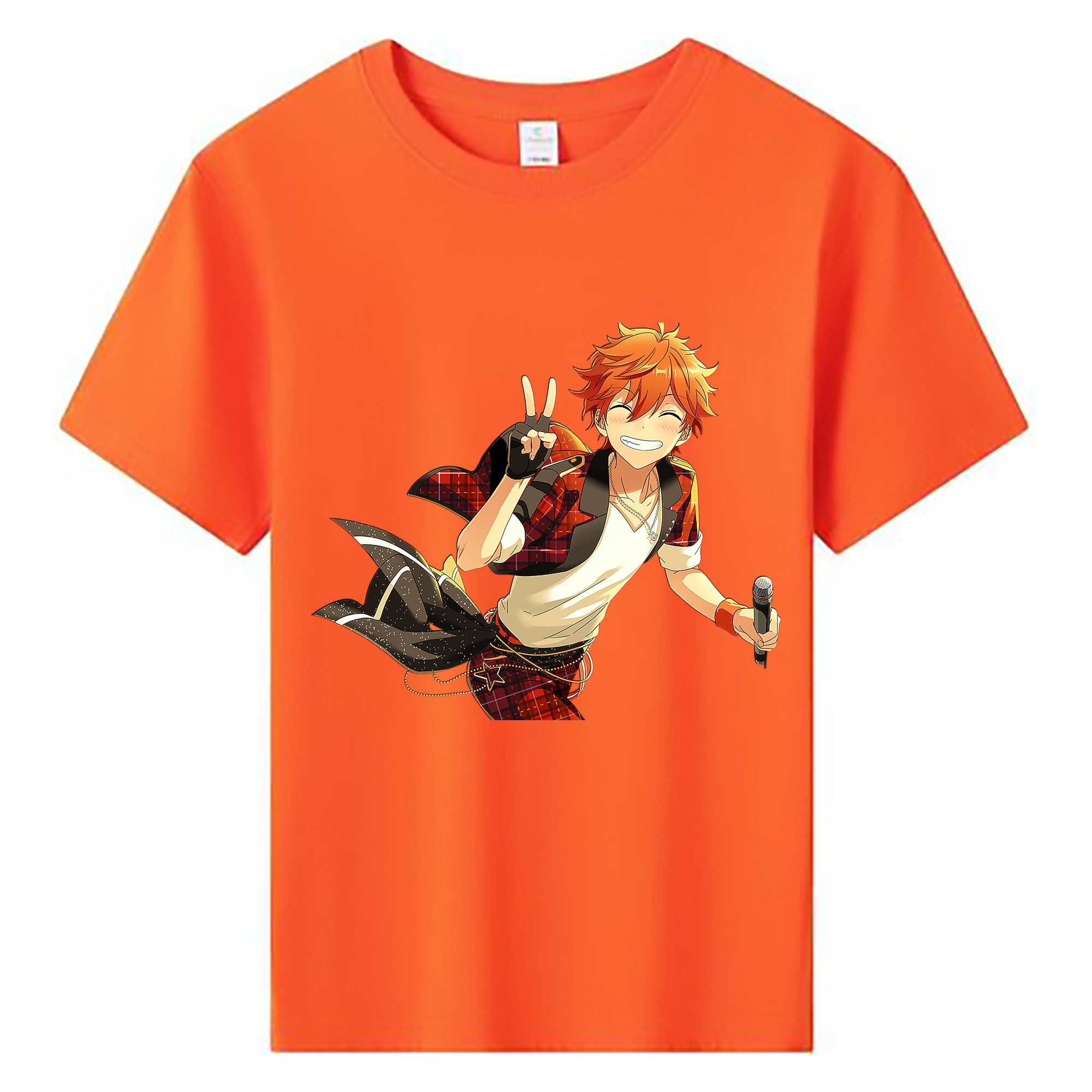 （画像用） あんさんぶるスターズ! Ensemble Stars 綿100％キッズTシャツ（フロントプリント）
