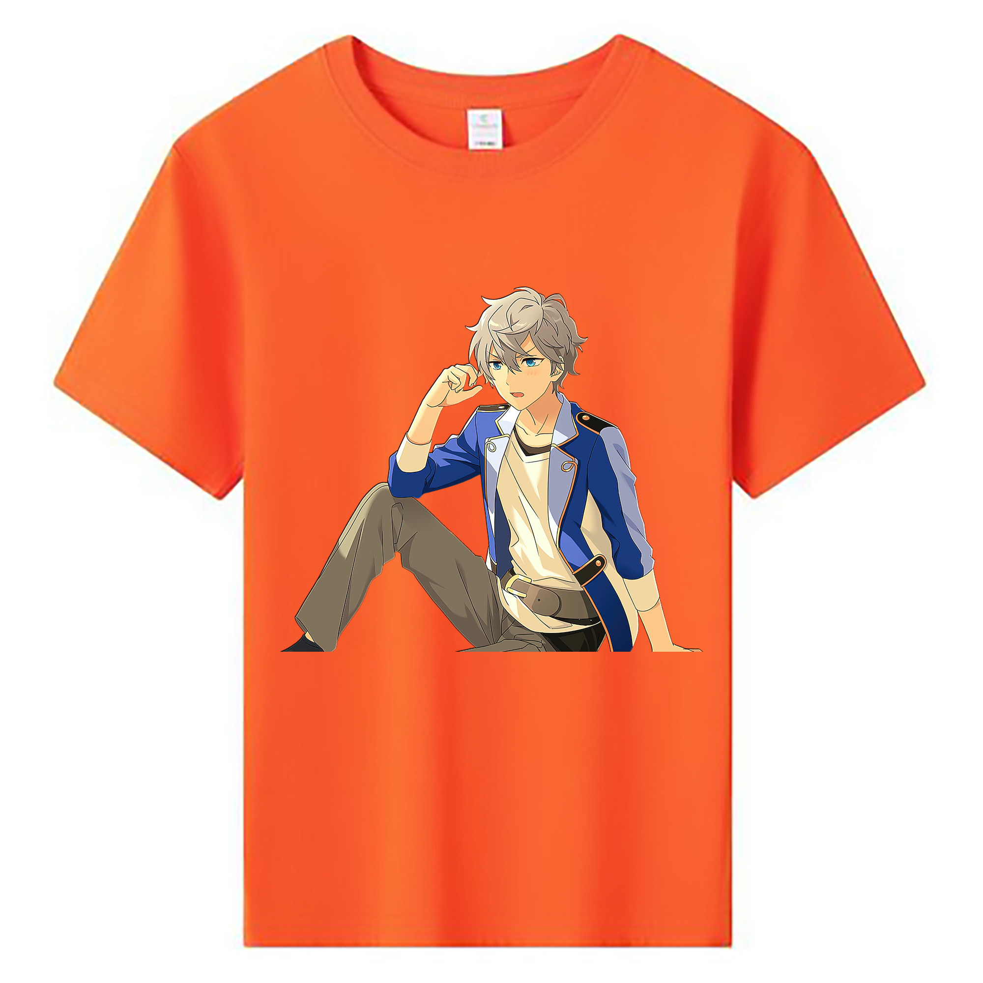 （画像用） あんさんぶるスターズ! Ensemble Stars 綿100％キッズTシャツ（フロントプリント）