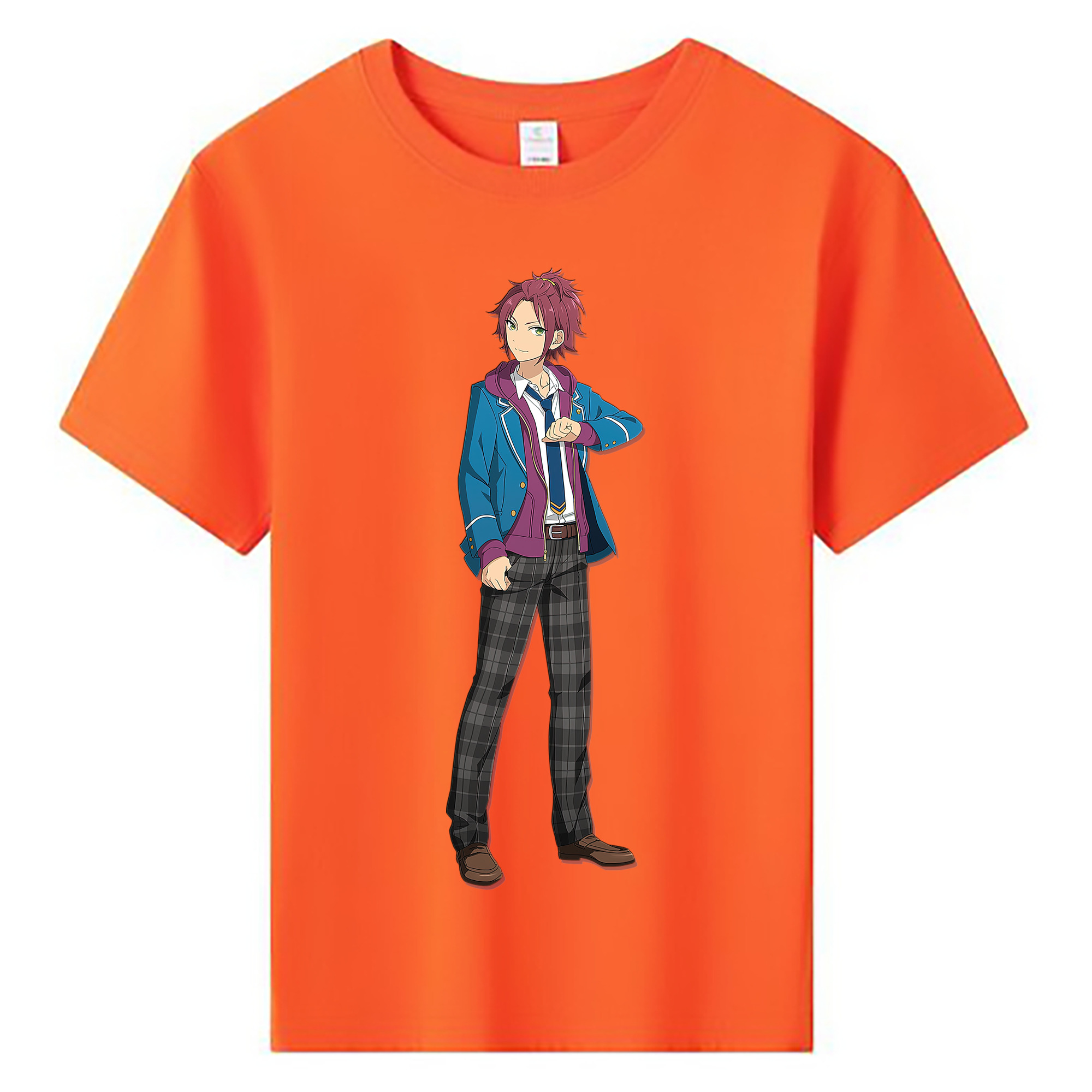 （画像用） あんさんぶるスターズ! Ensemble Stars 綿100％キッズTシャツ（フロントプリント）