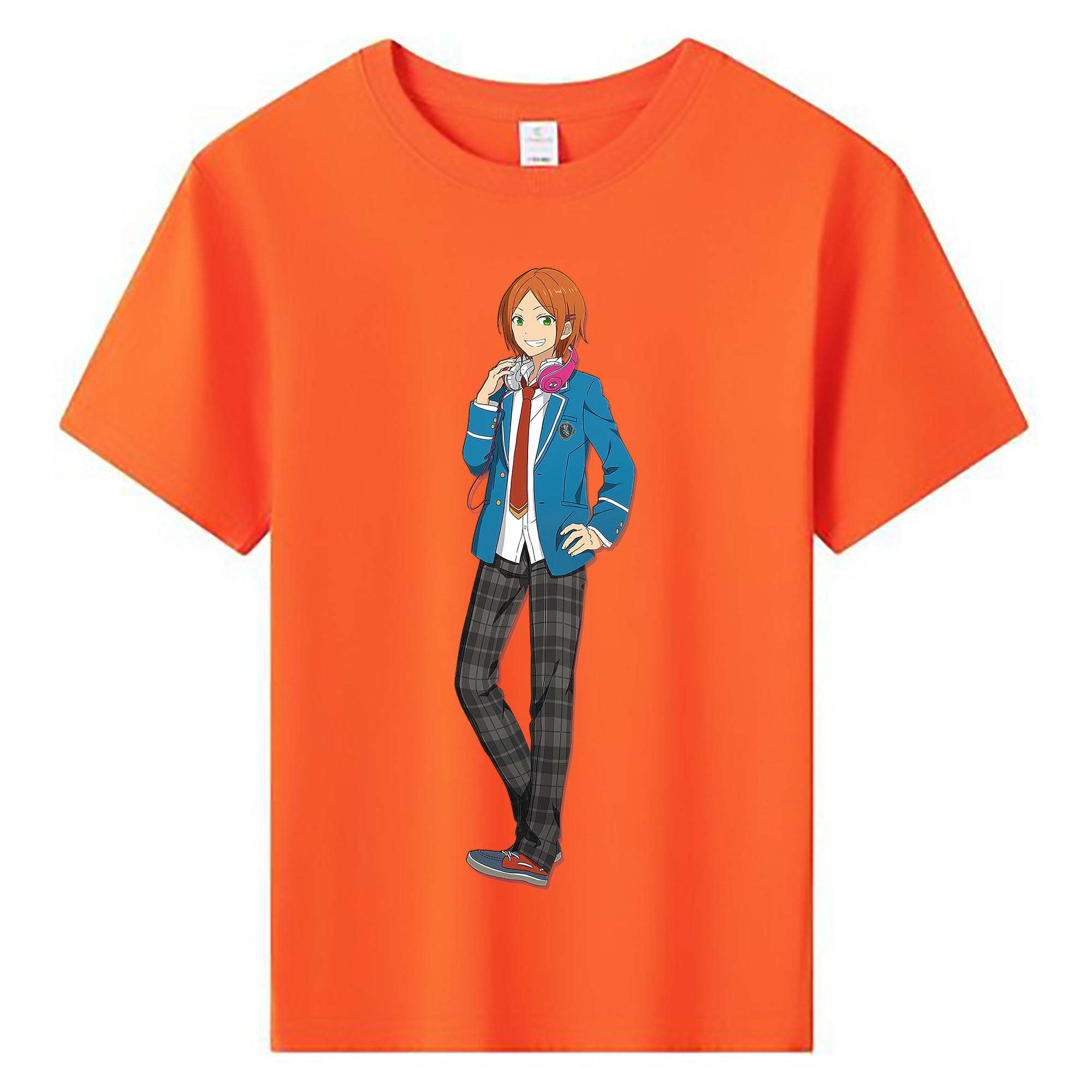 （画像用） あんさんぶるスターズ! Ensemble Stars 綿100％キッズTシャツ（フロントプリント）