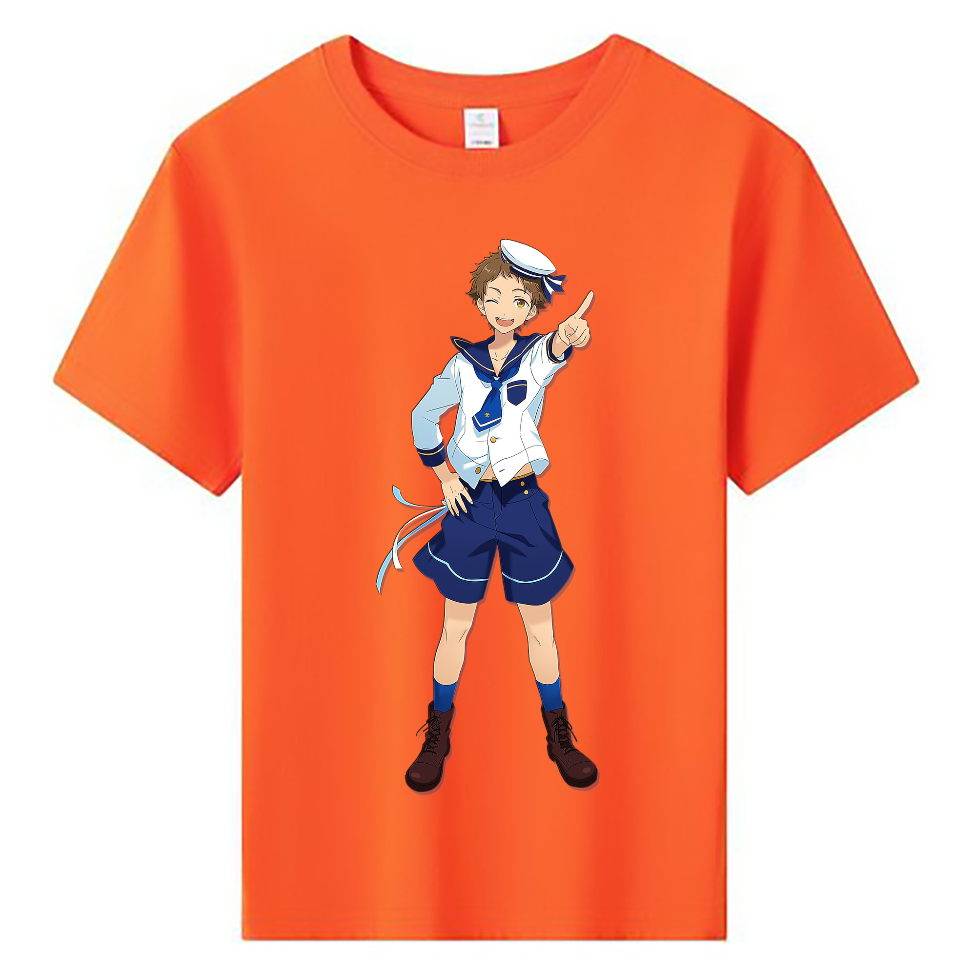 （画像用） あんさんぶるスターズ! Ensemble Stars 綿100％キッズTシャツ（フロントプリント）