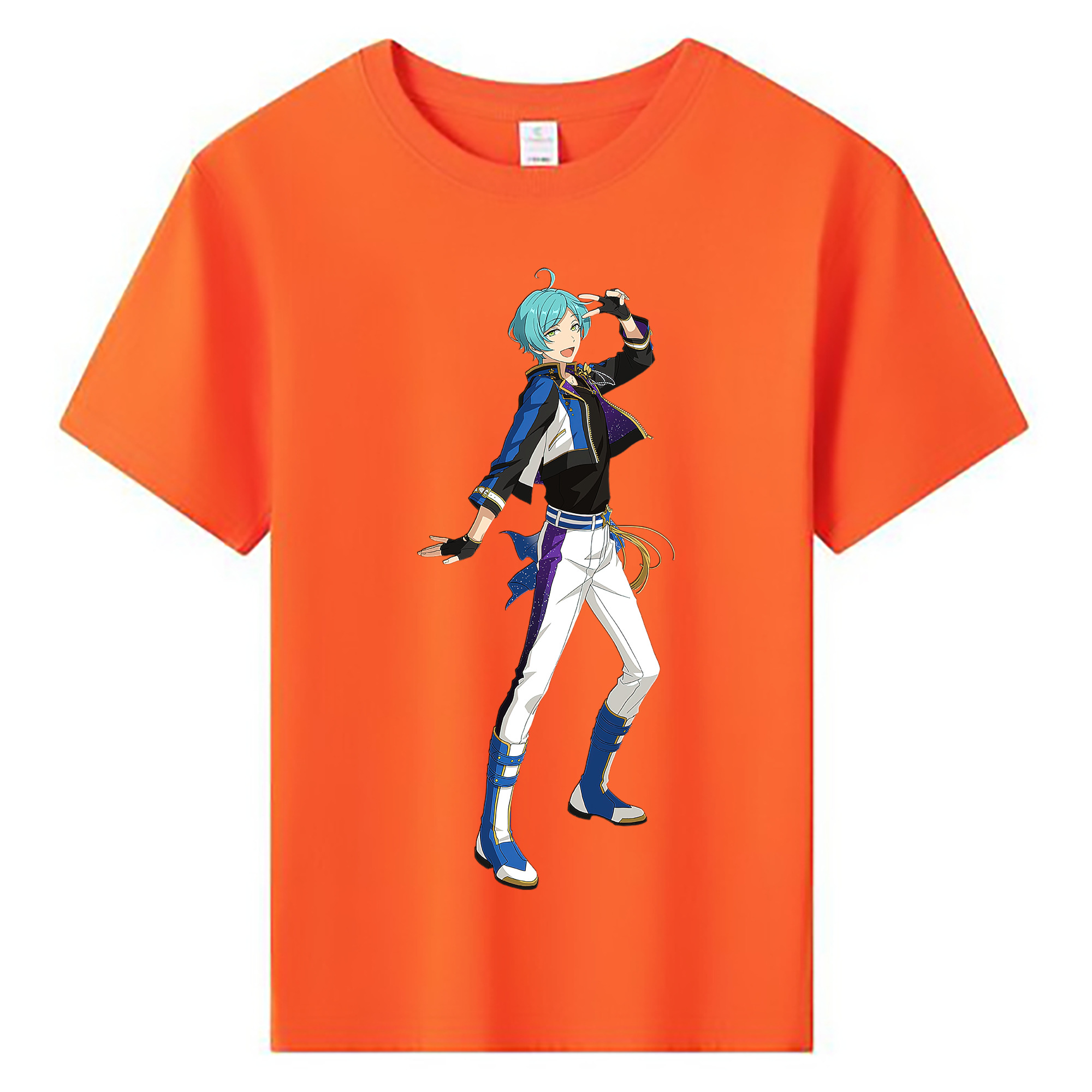 （画像用） あんさんぶるスターズ! Ensemble Stars 綿100％キッズTシャツ（フロントプリント）