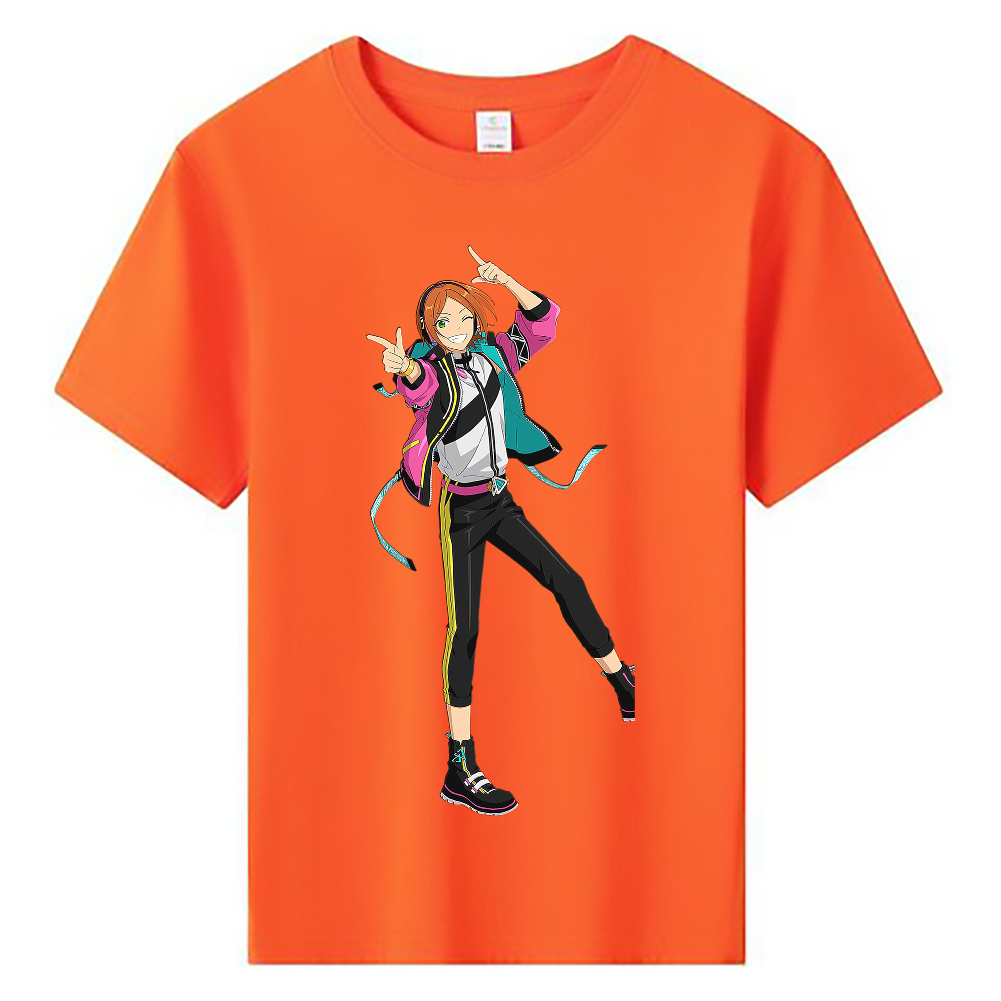 あんさんぶるスターズ! Ensemble Stars 綿100％キッズTシャツ（フロントプリント）