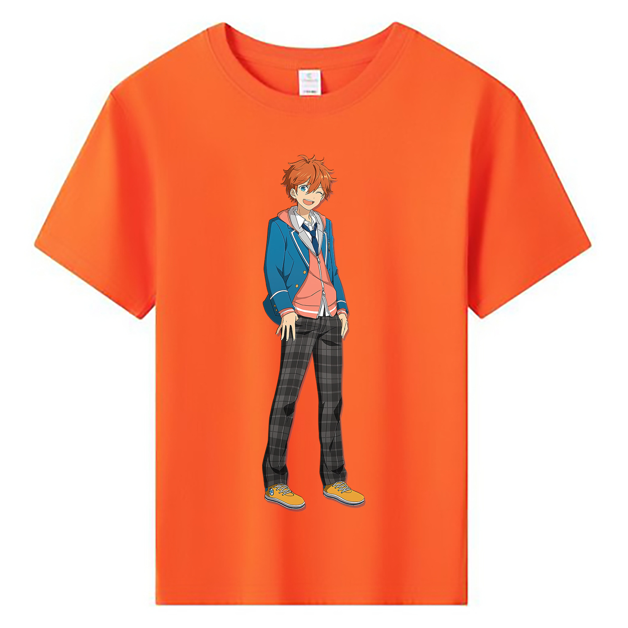 （画像用） あんさんぶるスターズ! Ensemble Stars 綿100％キッズTシャツ（フロントプリント）