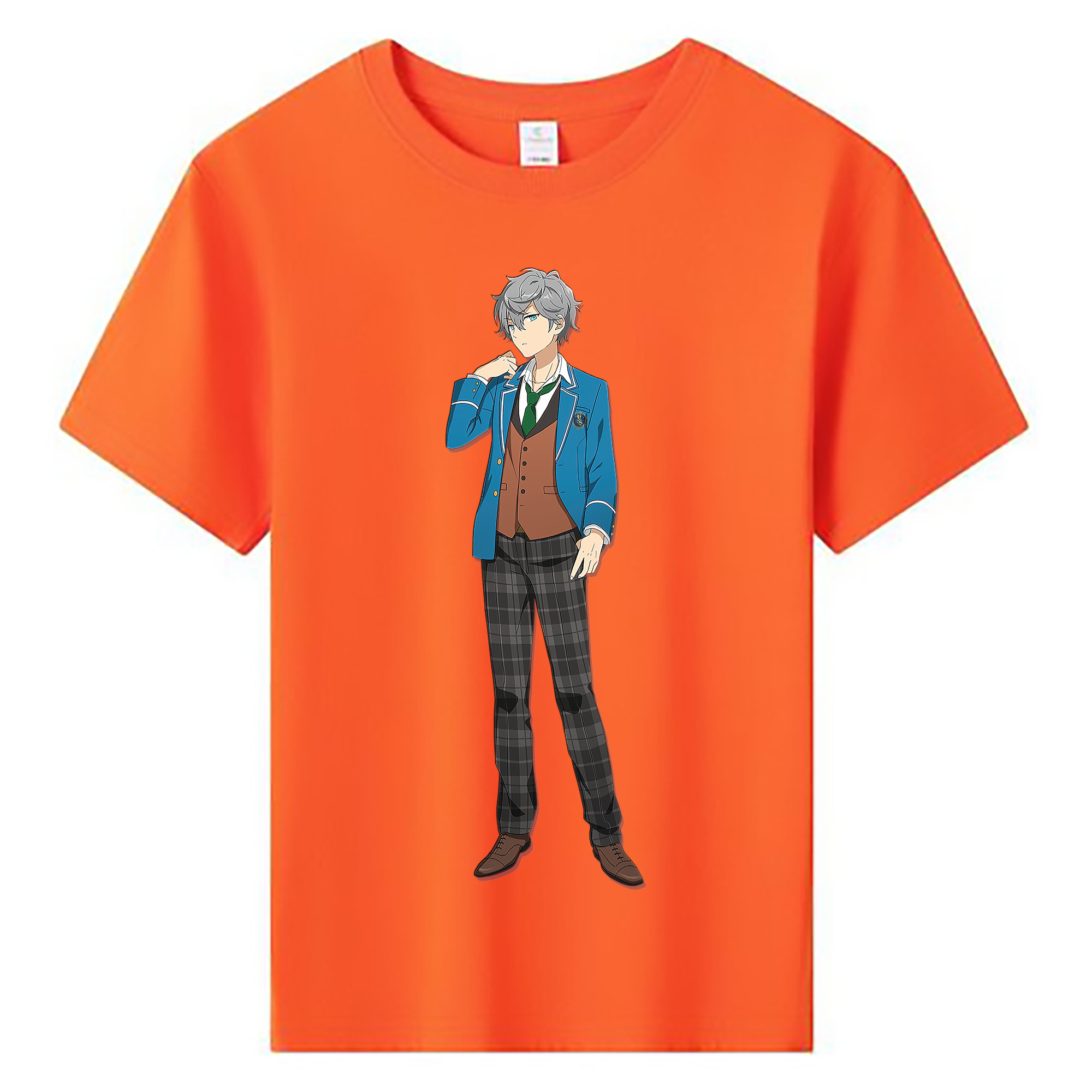 （画像用） あんさんぶるスターズ! Ensemble Stars 綿100％キッズTシャツ（フロントプリント）
