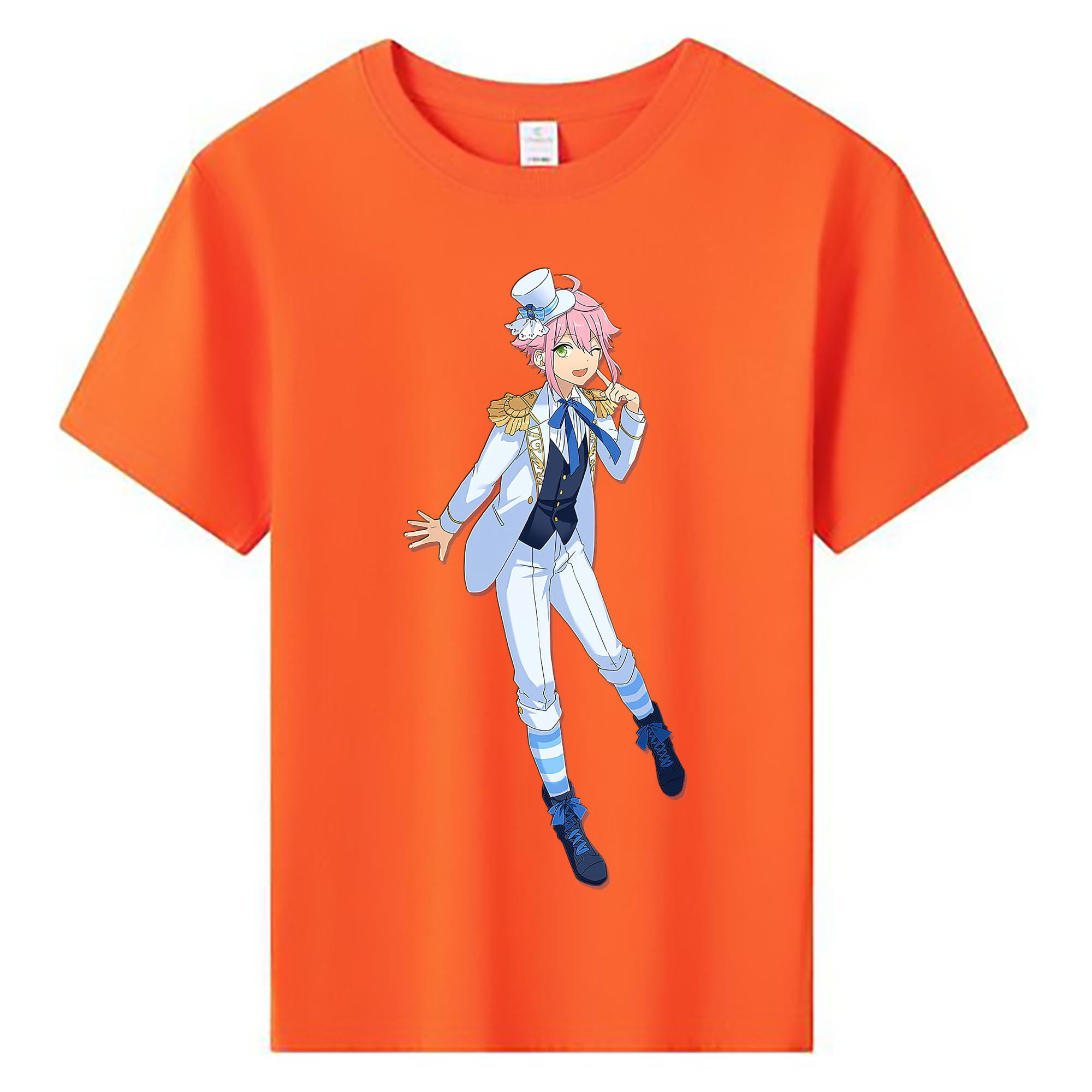 （画像用） あんさんぶるスターズ! Ensemble Stars 綿100％キッズTシャツ（フロントプリント）
