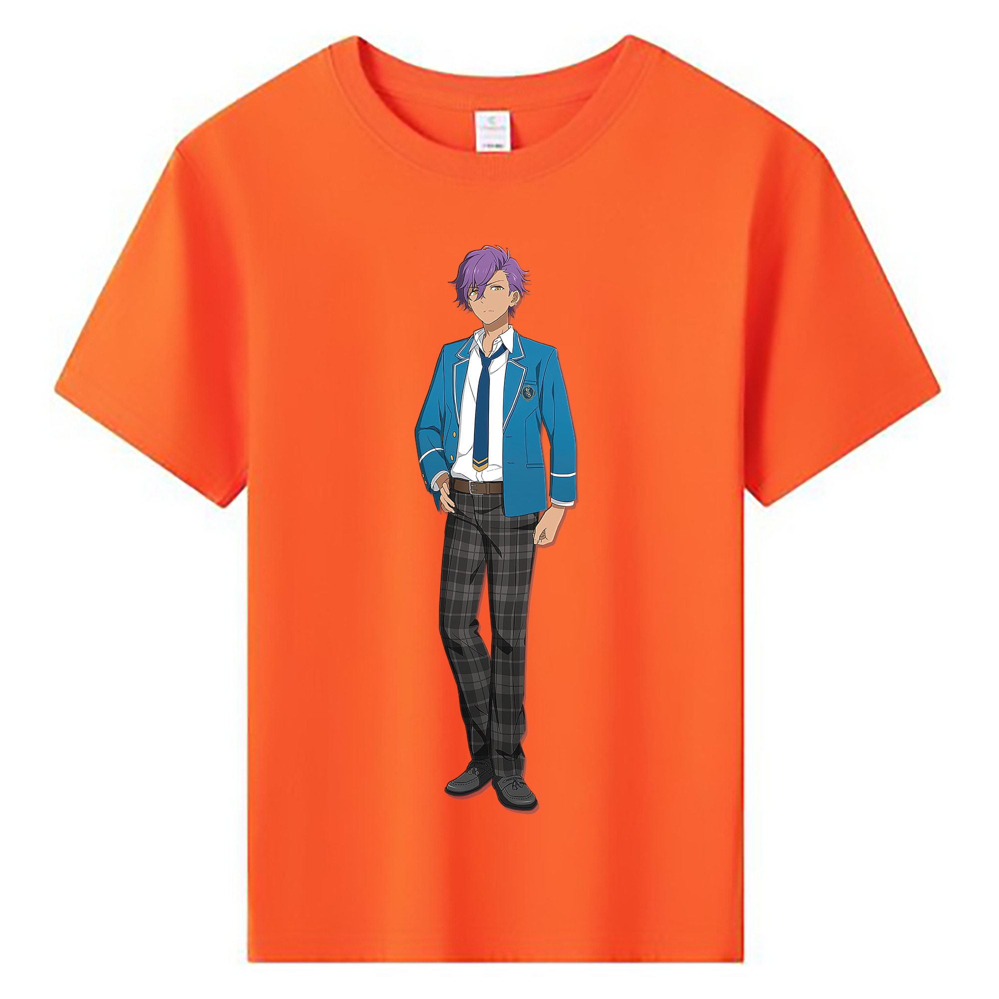 （画像用） あんさんぶるスターズ! Ensemble Stars 綿100％キッズTシャツ（フロントプリント）