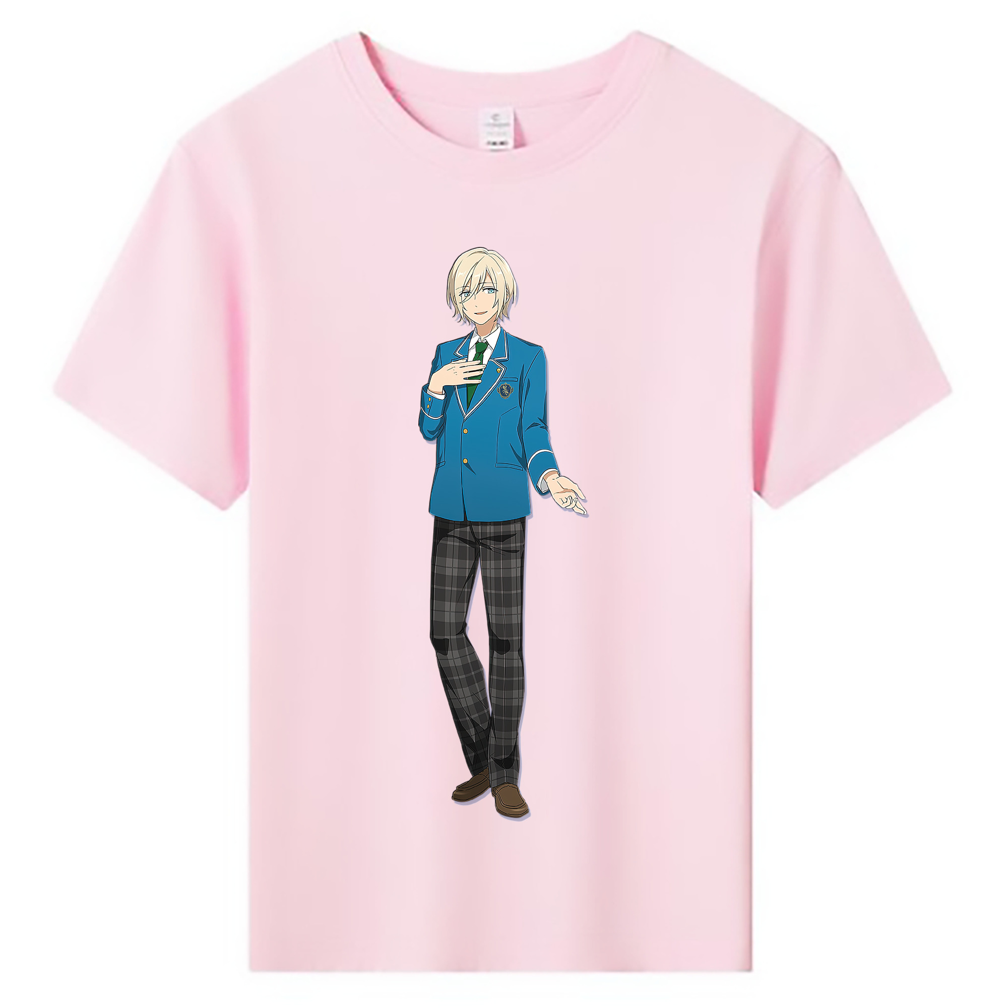 （画像用） あんさんぶるスターズ! Ensemble Stars 綿100％キッズTシャツ（フロントプリント）