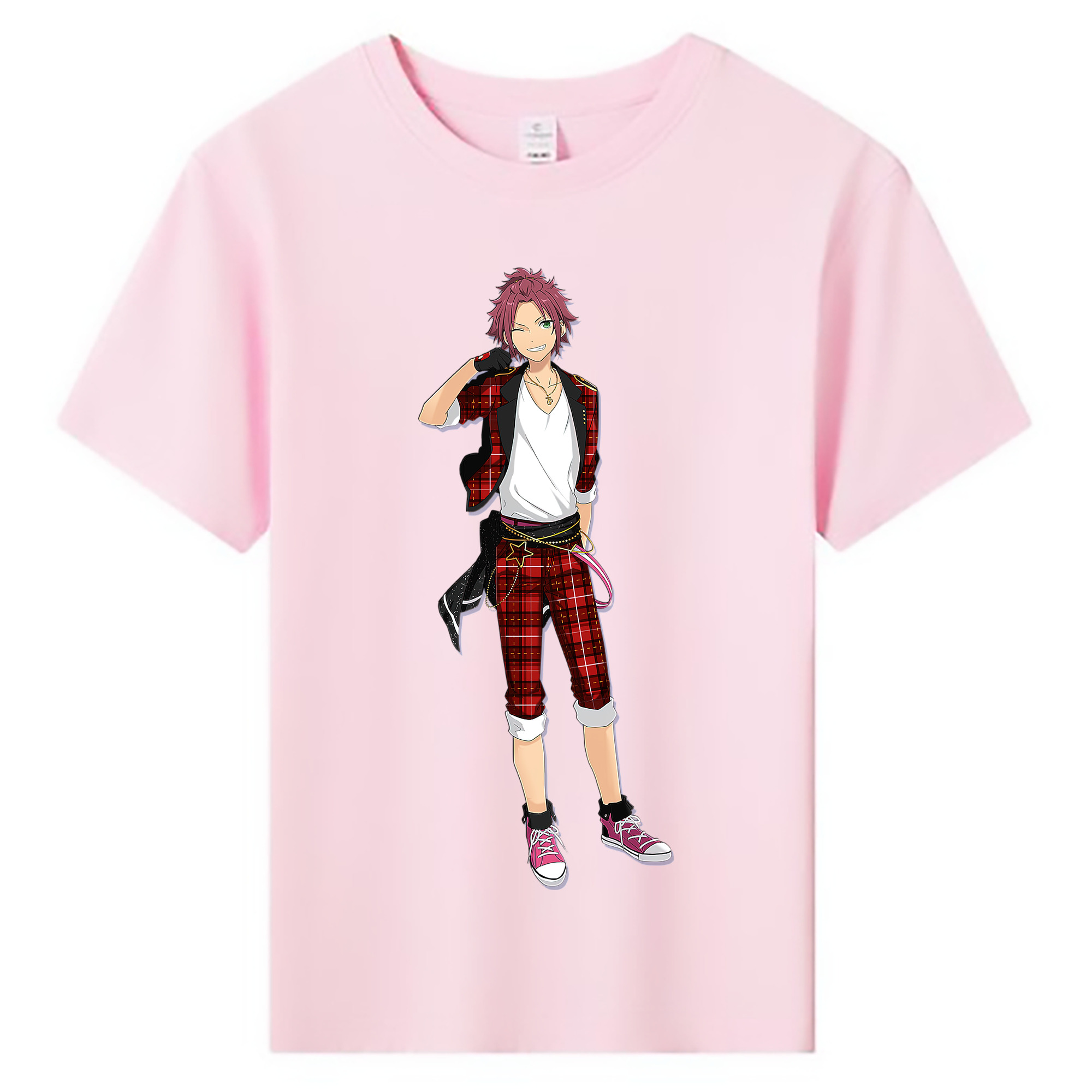 （画像用） あんさんぶるスターズ! Ensemble Stars 綿100％キッズTシャツ（フロントプリント）