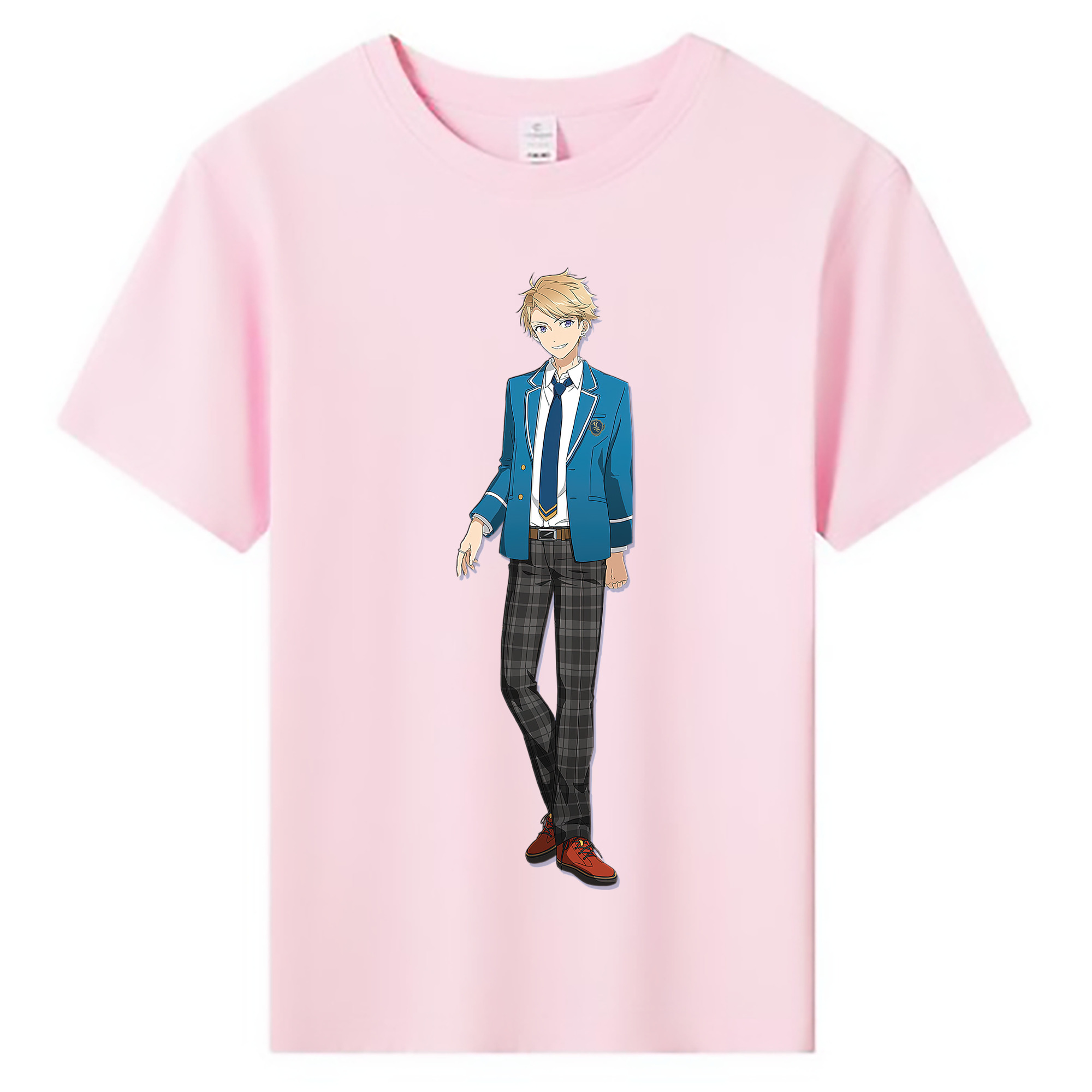 （画像用） あんさんぶるスターズ! Ensemble Stars 綿100％キッズTシャツ（フロントプリント）