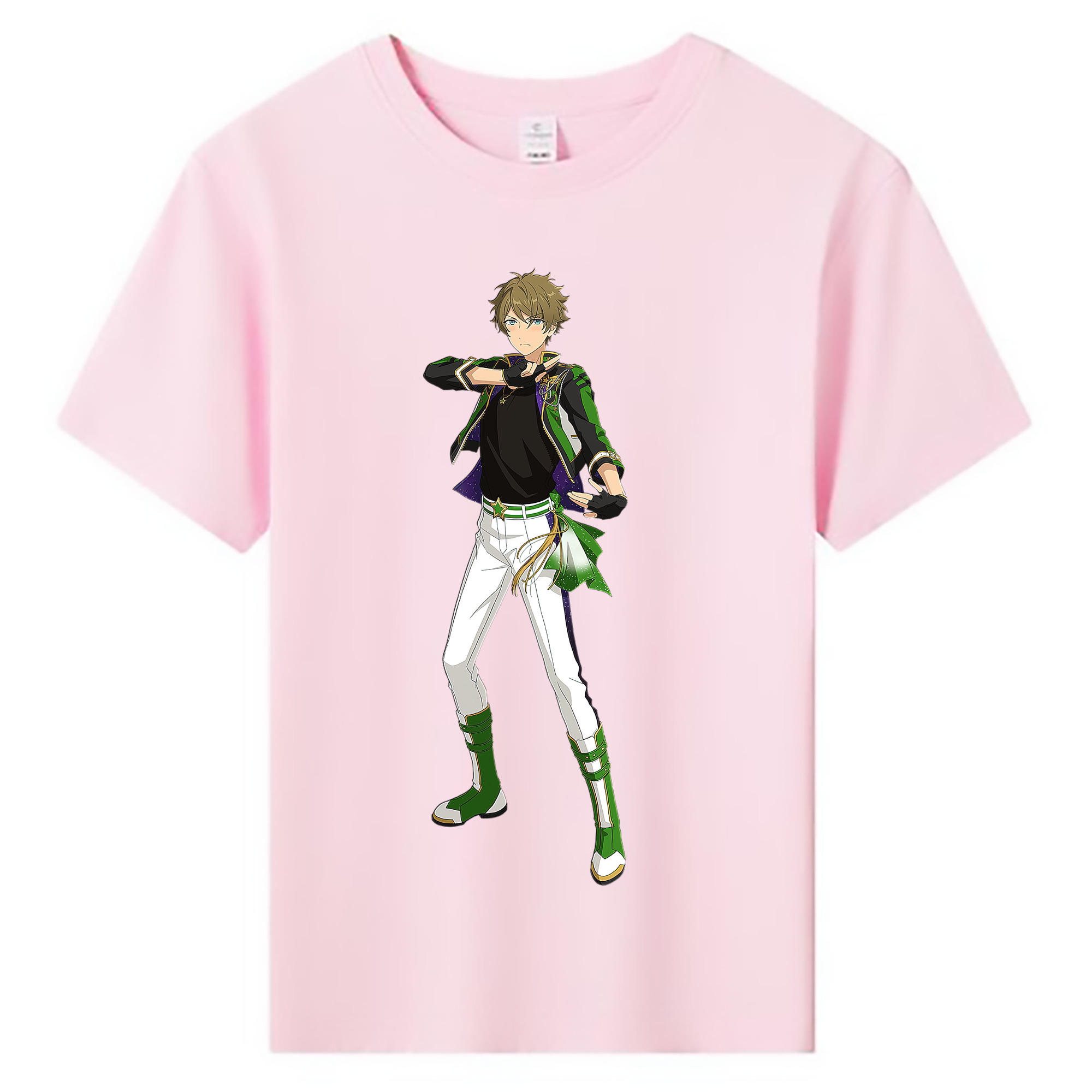 （画像用） あんさんぶるスターズ! Ensemble Stars 綿100％キッズTシャツ（フロントプリント）