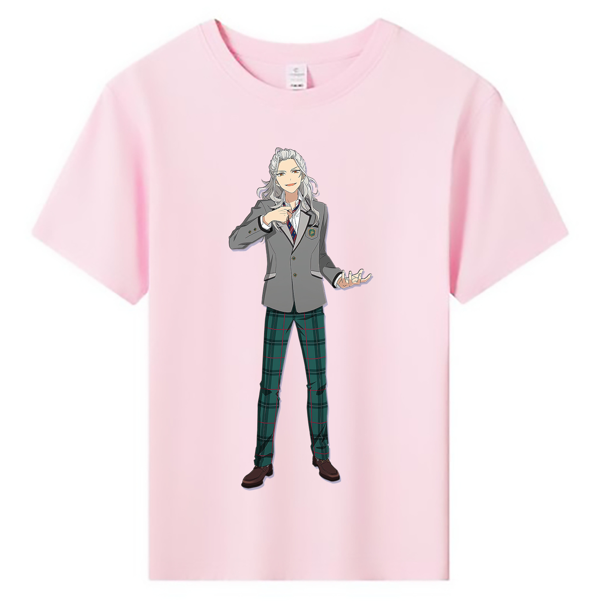 （画像用） あんさんぶるスターズ! Ensemble Stars 綿100％キッズTシャツ（フロントプリント）