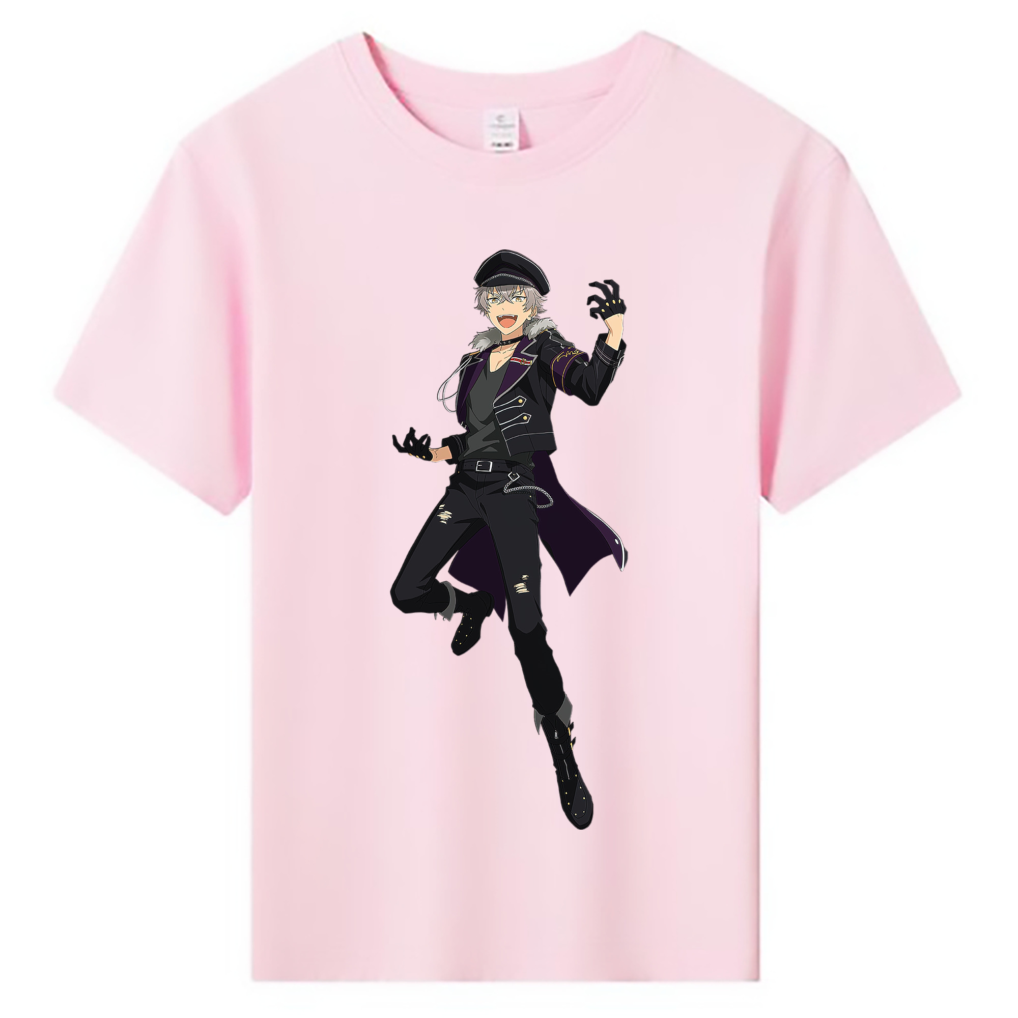 （画像用） あんさんぶるスターズ! Ensemble Stars 綿100％キッズTシャツ（フロントプリント）