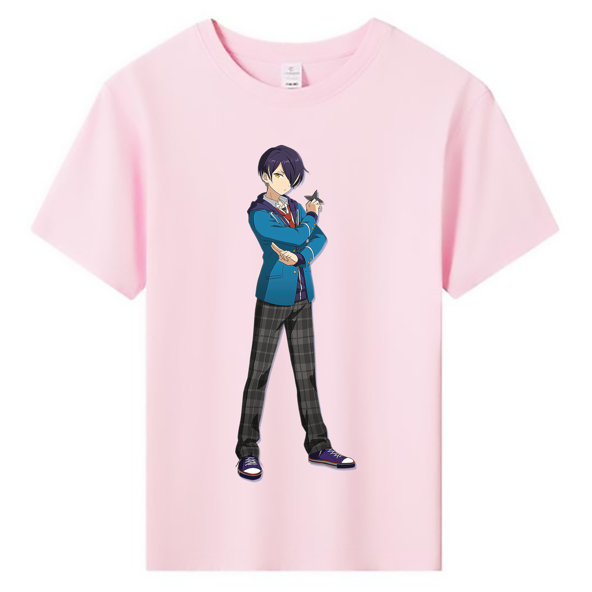 （画像用） あんさんぶるスターズ! Ensemble Stars 綿100％キッズTシャツ（フロントプリント）