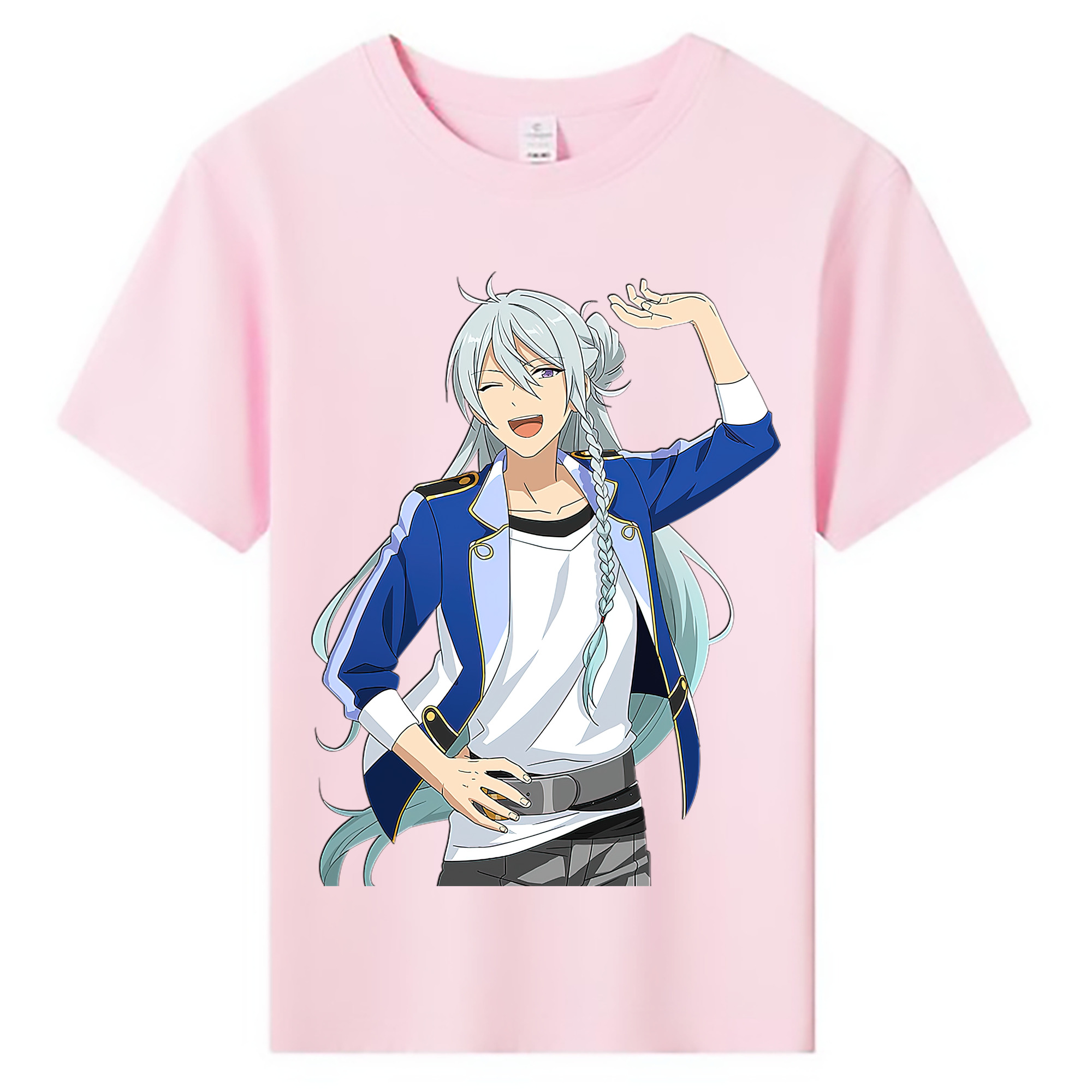 （画像用） あんさんぶるスターズ! Ensemble Stars 綿100％キッズTシャツ（フロントプリント）