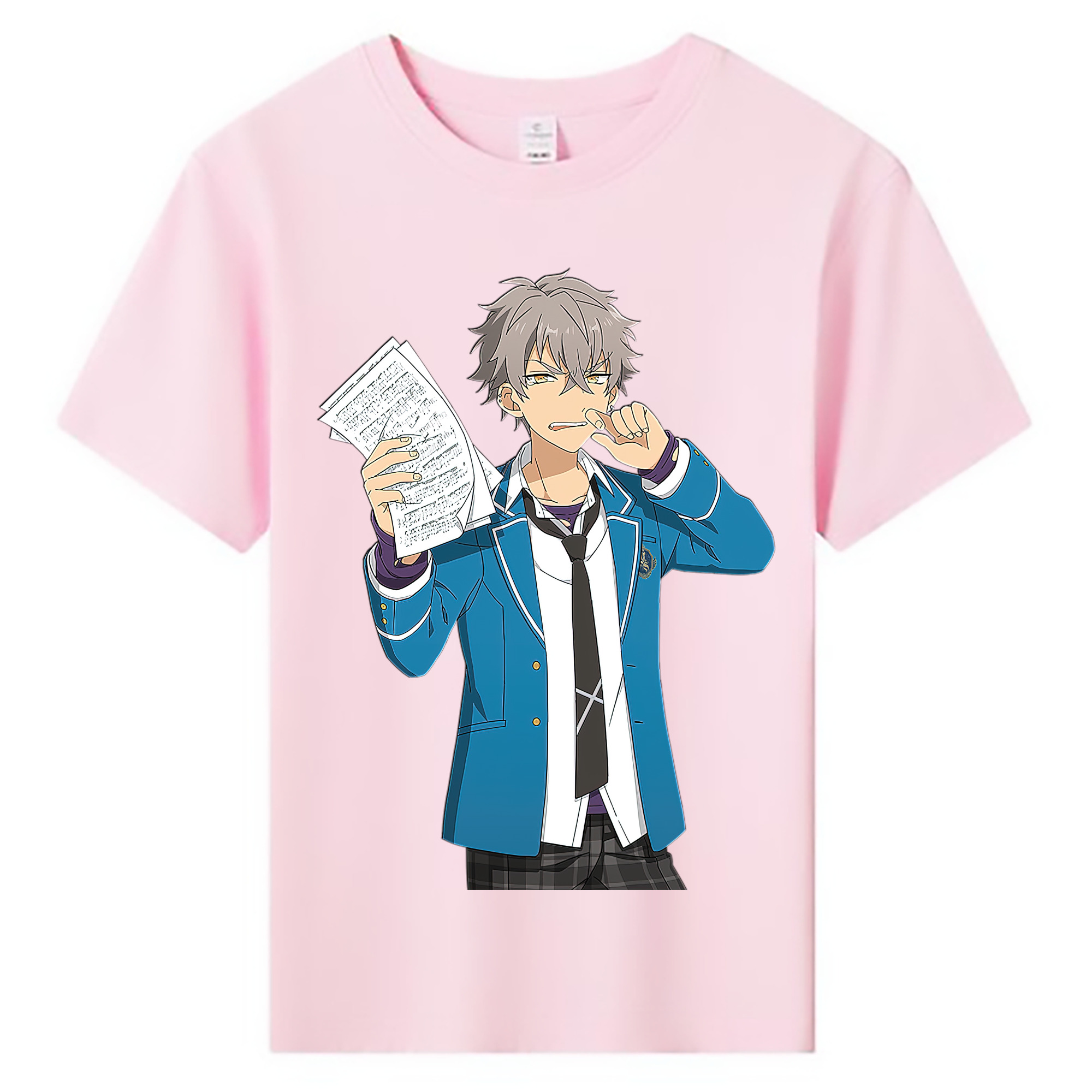 （画像用） あんさんぶるスターズ! Ensemble Stars 綿100％キッズTシャツ（フロントプリント）
