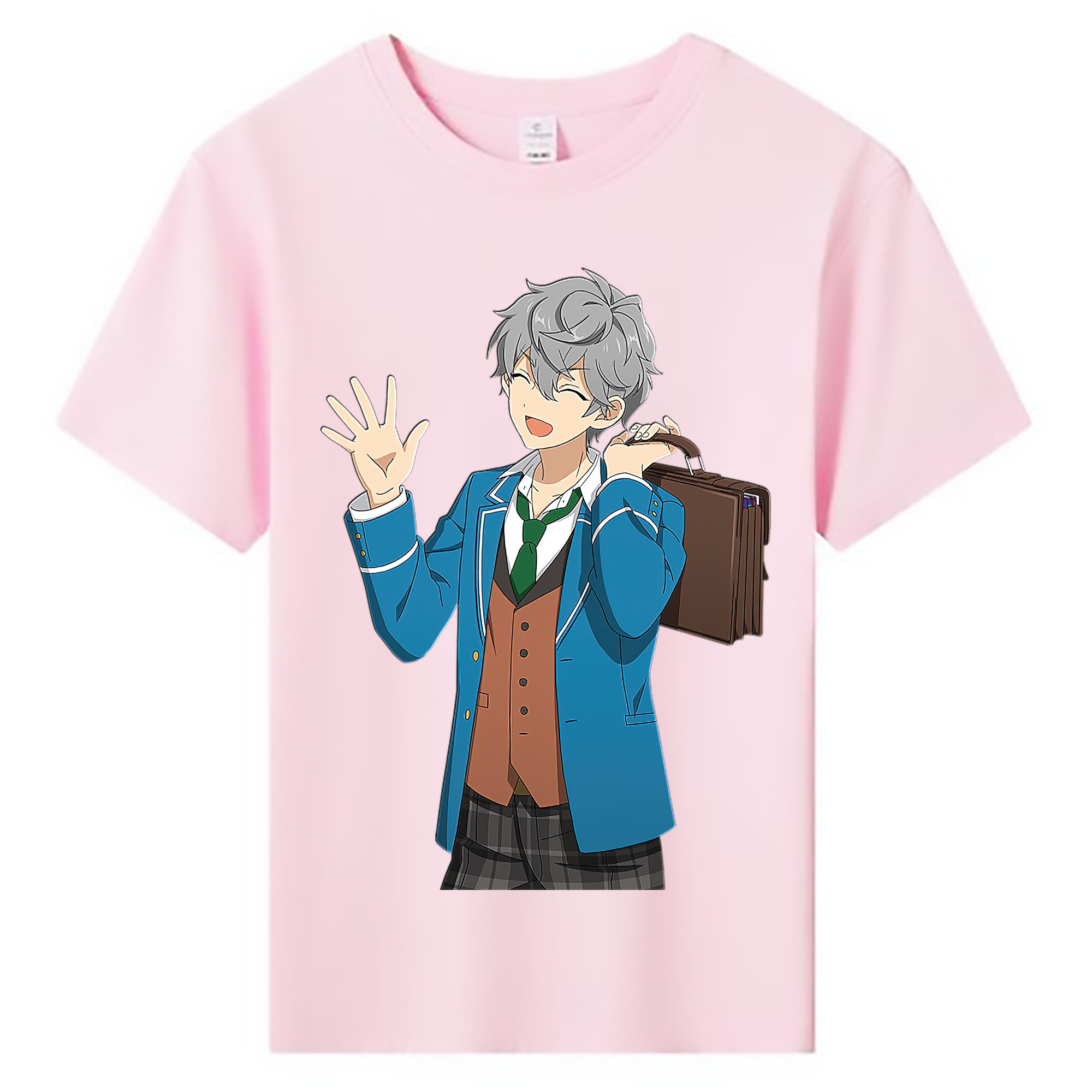 （画像用） あんさんぶるスターズ! Ensemble Stars 綿100％キッズTシャツ（フロントプリント）
