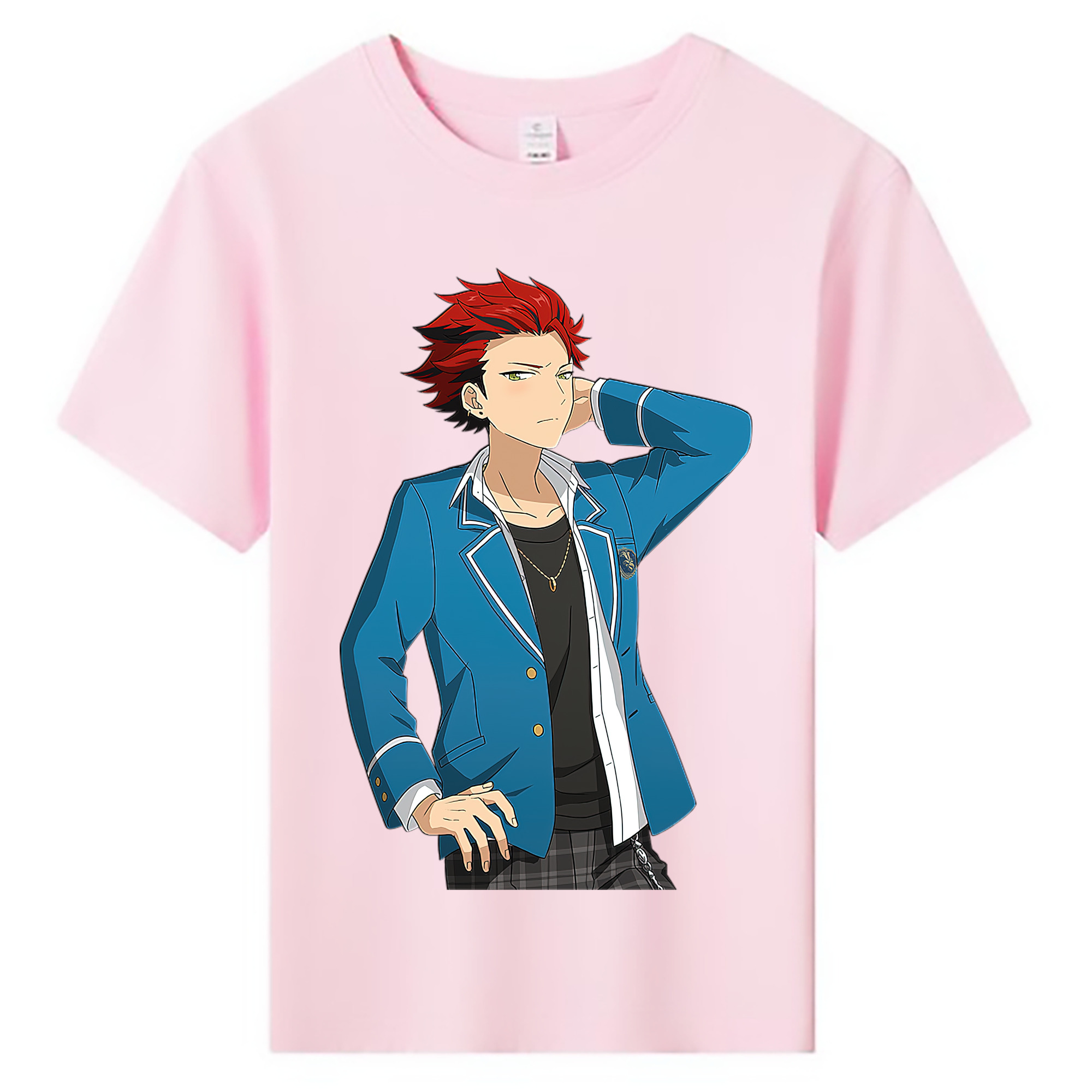 （画像用） あんさんぶるスターズ! Ensemble Stars 綿100％キッズTシャツ（フロントプリント）