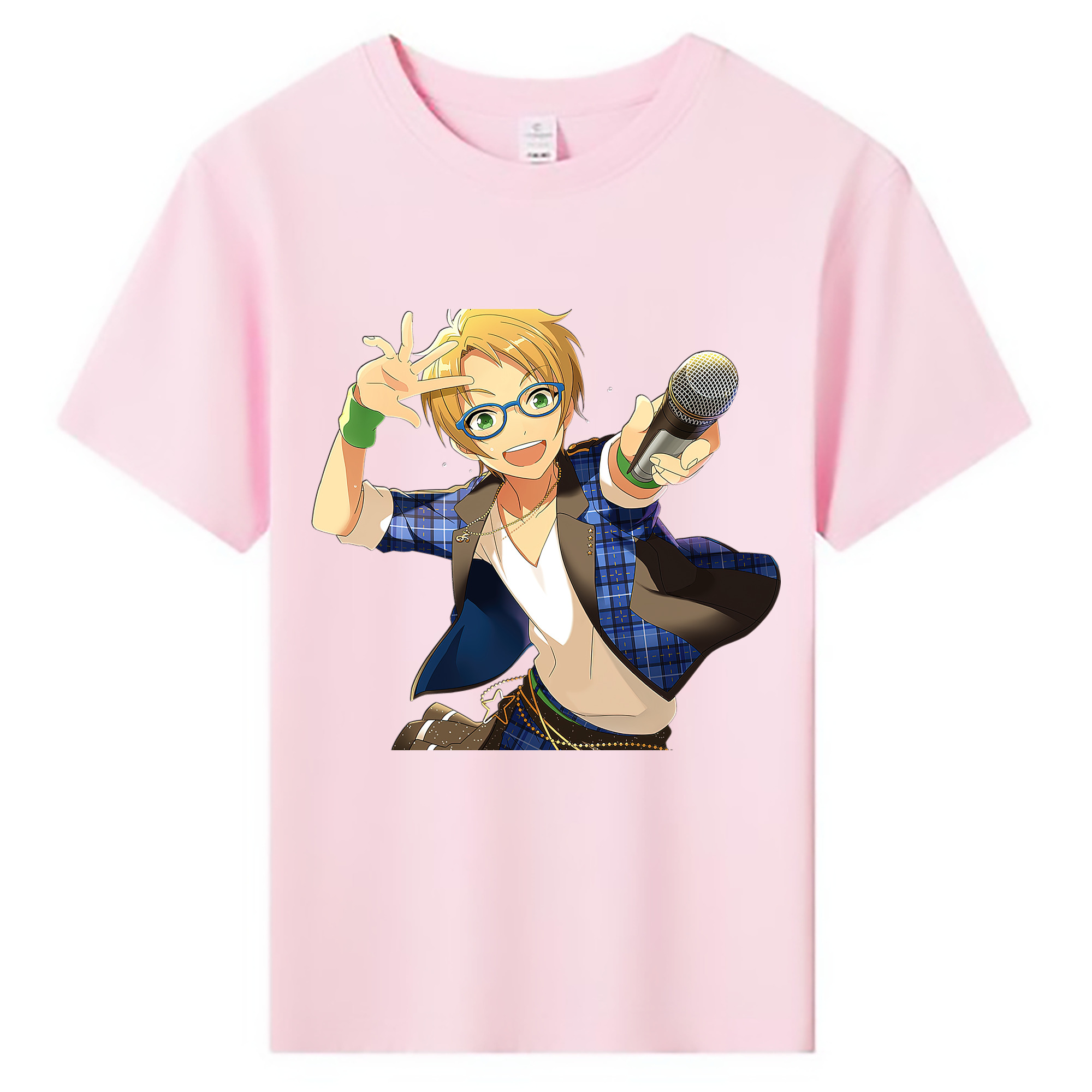 （画像用） あんさんぶるスターズ! Ensemble Stars 綿100％キッズTシャツ（フロントプリント）