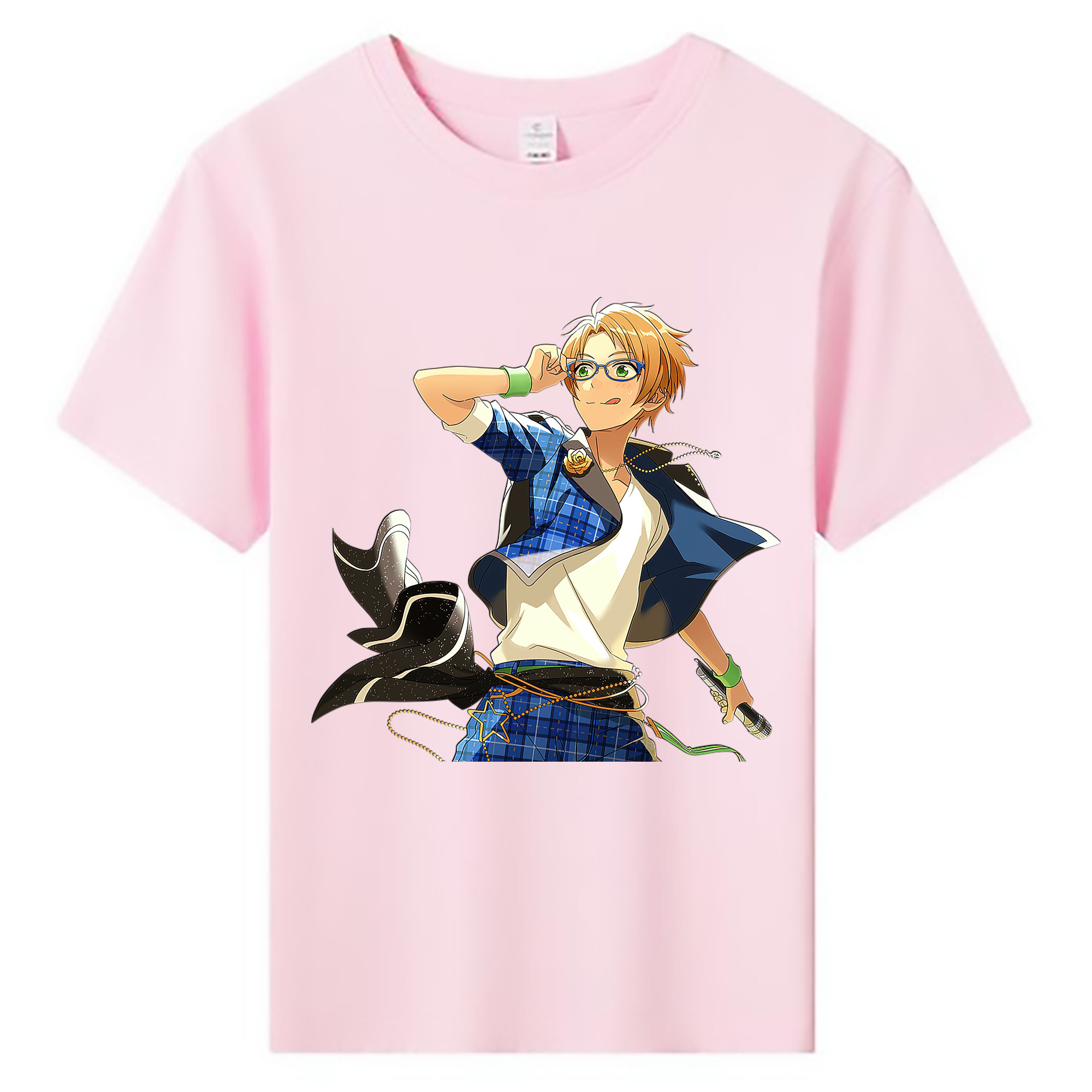 （画像用） あんさんぶるスターズ! Ensemble Stars 綿100％キッズTシャツ（フロントプリント）