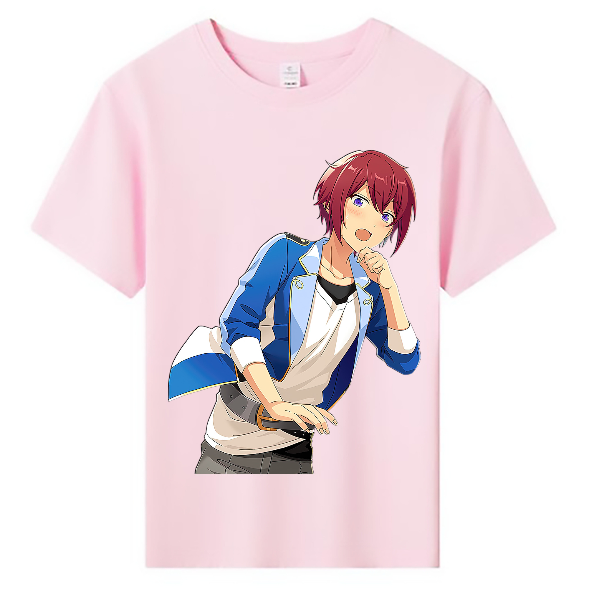 （画像用） あんさんぶるスターズ! Ensemble Stars 綿100％キッズTシャツ（フロントプリント）
