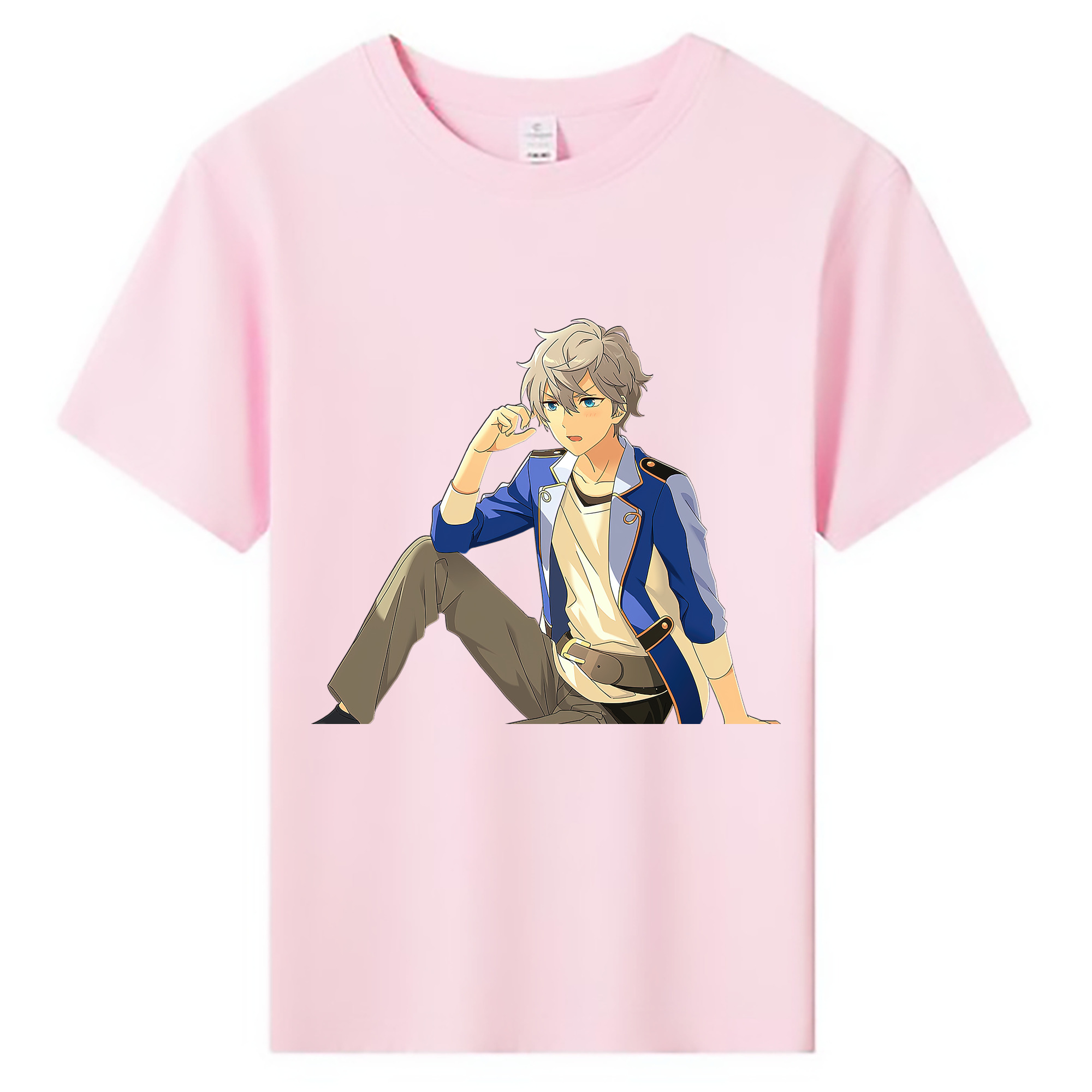 （画像用） あんさんぶるスターズ! Ensemble Stars 綿100％キッズTシャツ（フロントプリント）