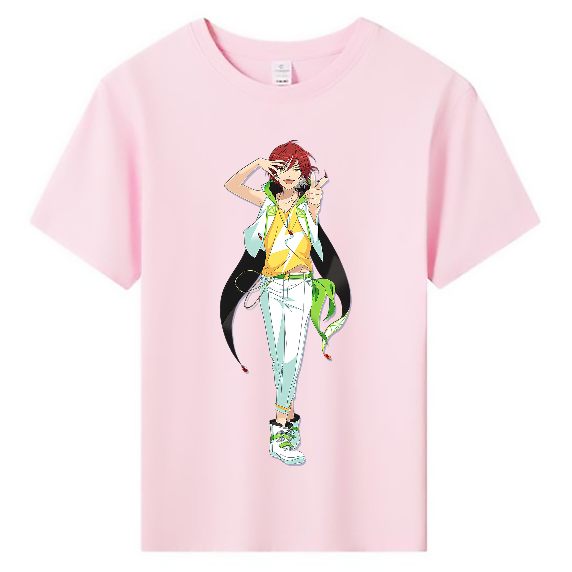 （画像用） あんさんぶるスターズ! Ensemble Stars 綿100％キッズTシャツ（フロントプリント）