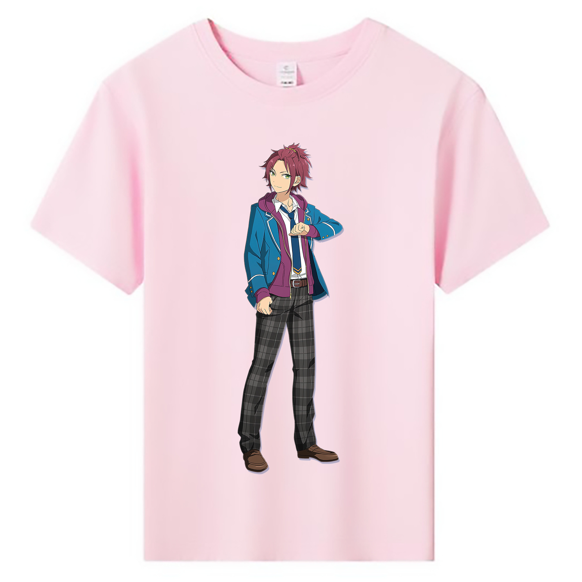 （画像用） あんさんぶるスターズ! Ensemble Stars 綿100％キッズTシャツ（フロントプリント）