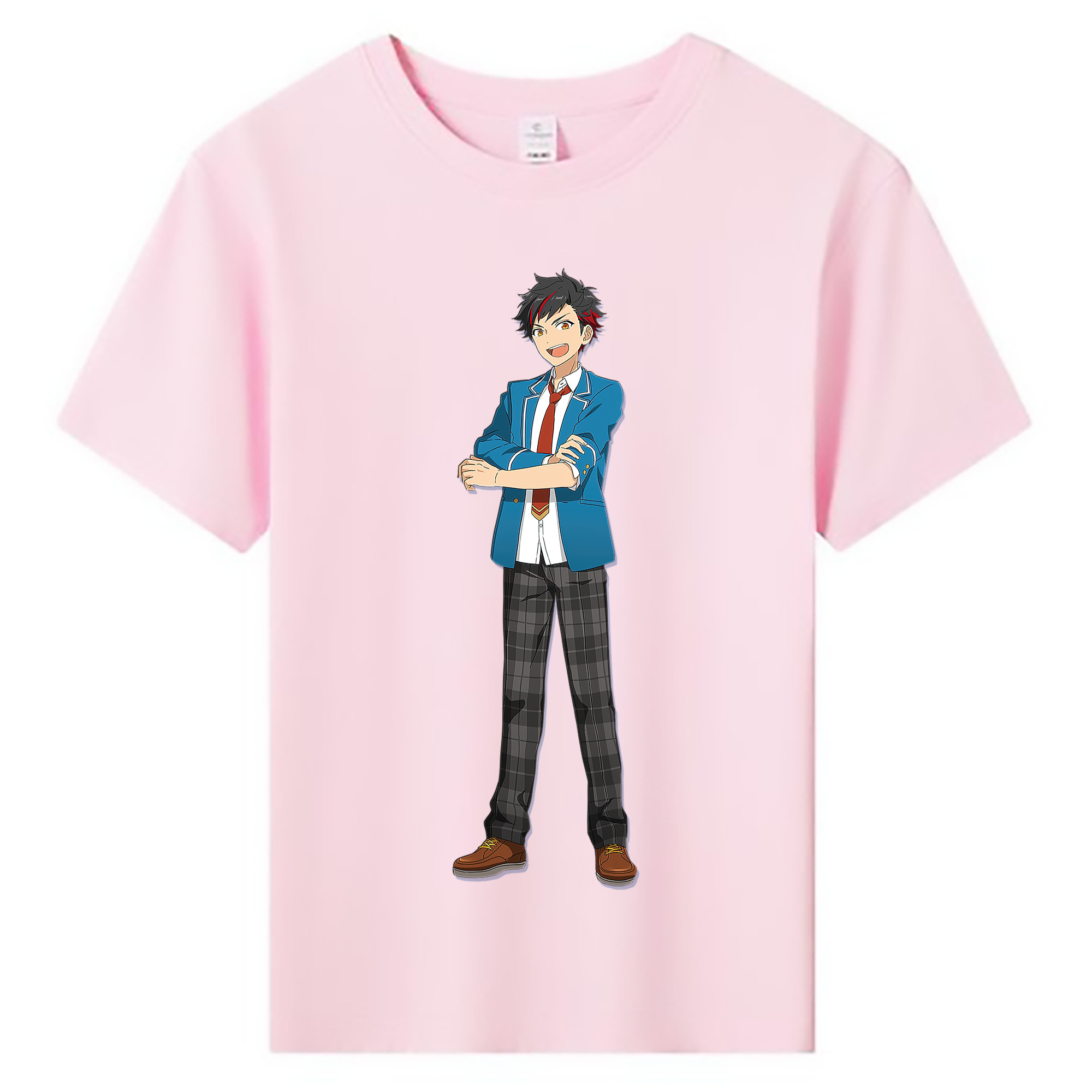 （画像用） あんさんぶるスターズ! Ensemble Stars 綿100％キッズTシャツ（フロントプリント）